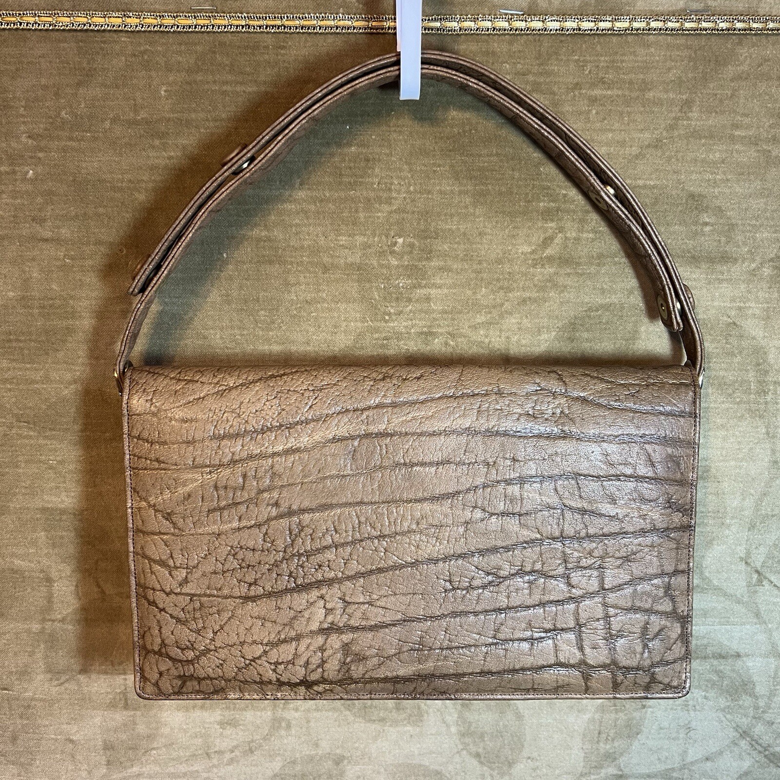 Vintage Cape Cobra Leathercraft Of Distinction Cape Town Handbag Purse Unique