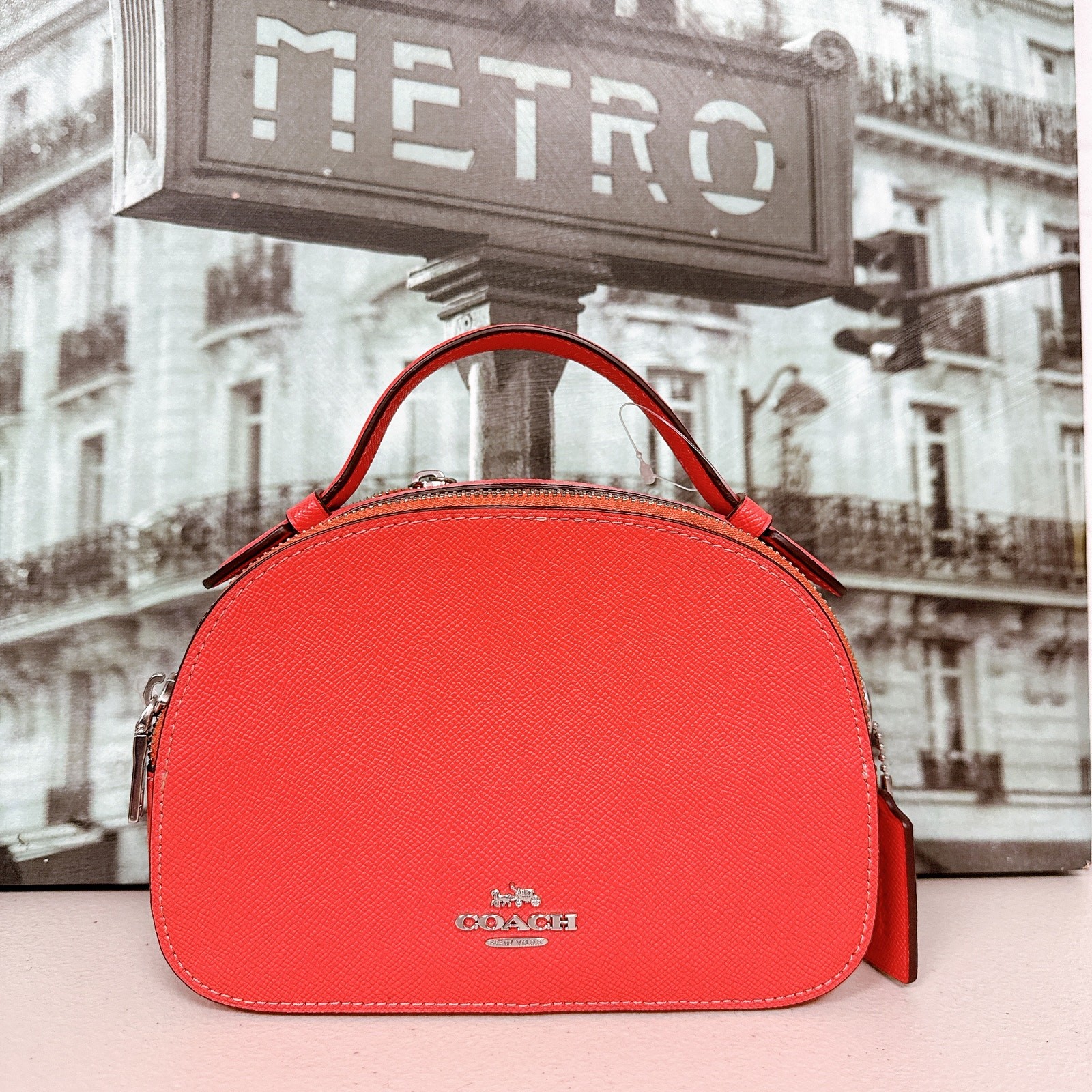 Coach 1589 Serena Satchel Crossbody Bag IN TANGER NE