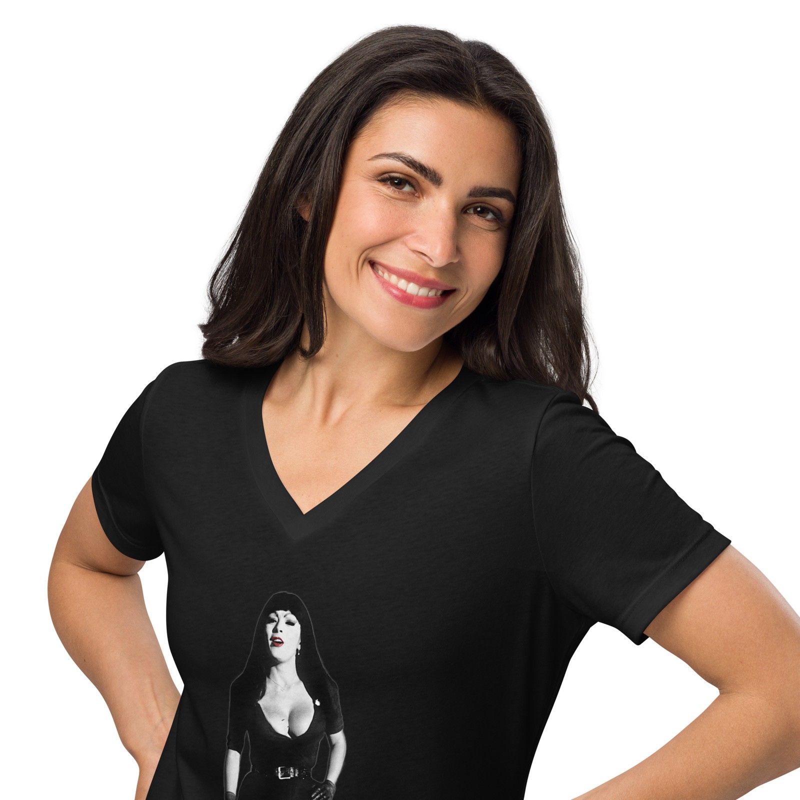TURA! relaxed v-neck t-shirt