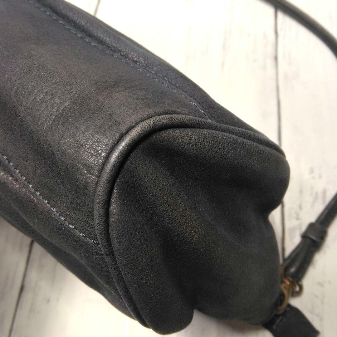 Vanessa Bruno Shoulder Crossbody Bag Purse Leather in Black USED Good Condition