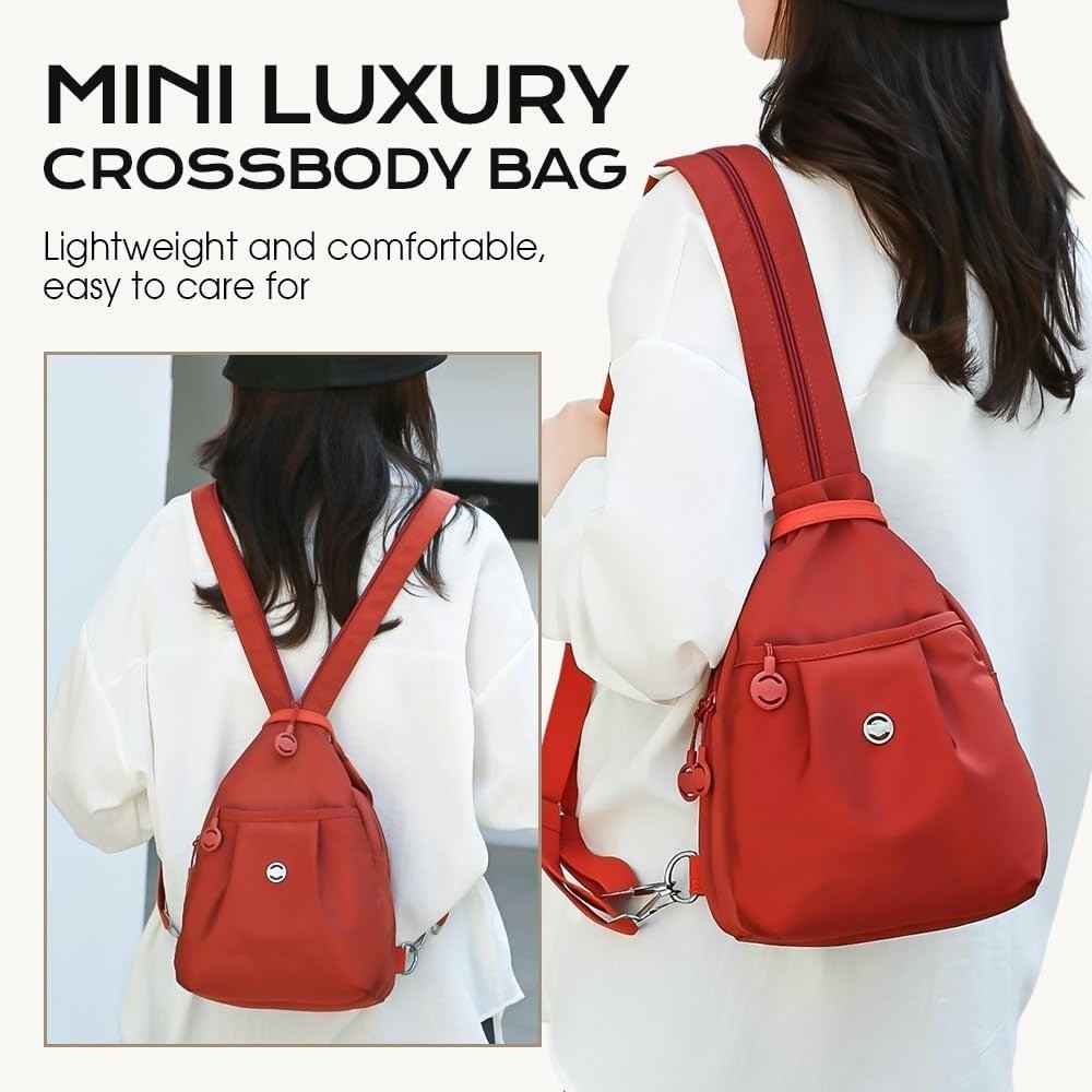 3 in 1 Convertible Travel Tote Backpack Commuter Bag Waterproof Oxford Fabric