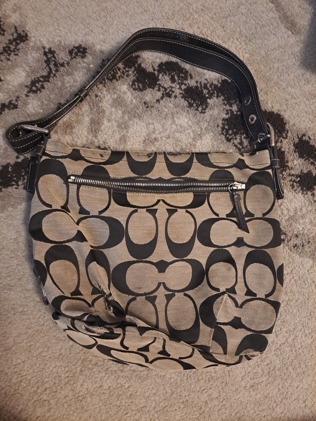 Authentic Coach Bag. Has Some Wear As Seen In The Pictures. Matching Wallet