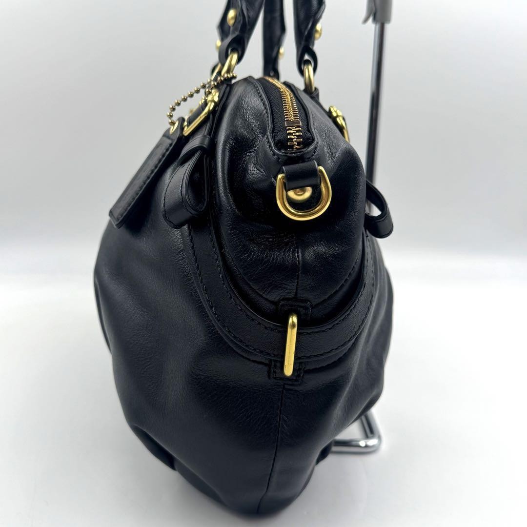 Vintage Coach Old MADISON BLACK 2Way Y2K