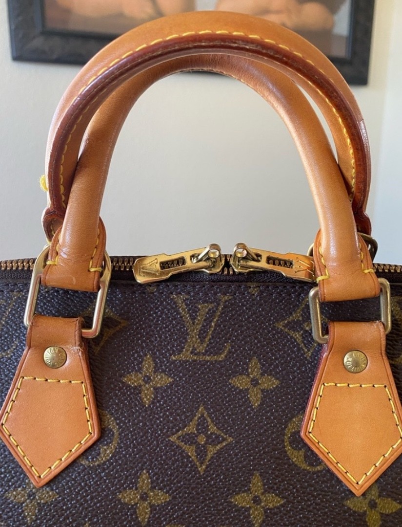 Louis Vuitton Alma PM Brown Canvas/Leather