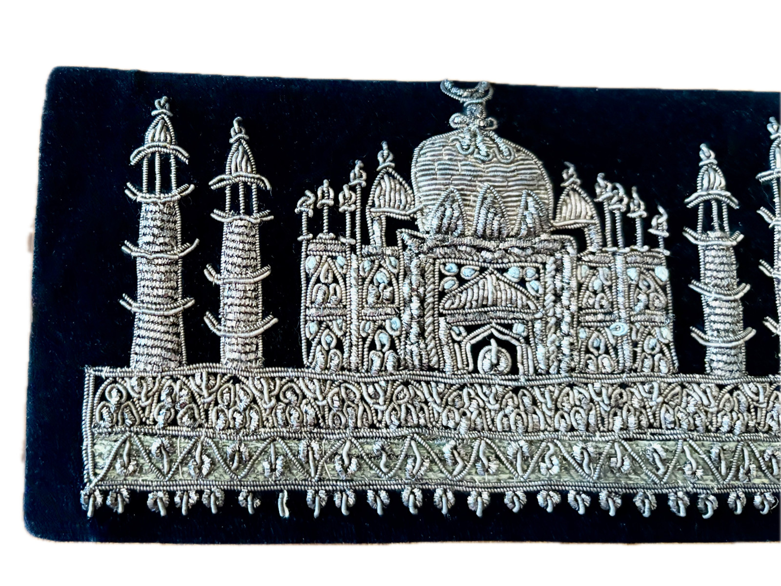Vtg 1940’s Clutch Bag & Coin Pouch w/Taj Mahal – The Indian Textiles Co., Ltd