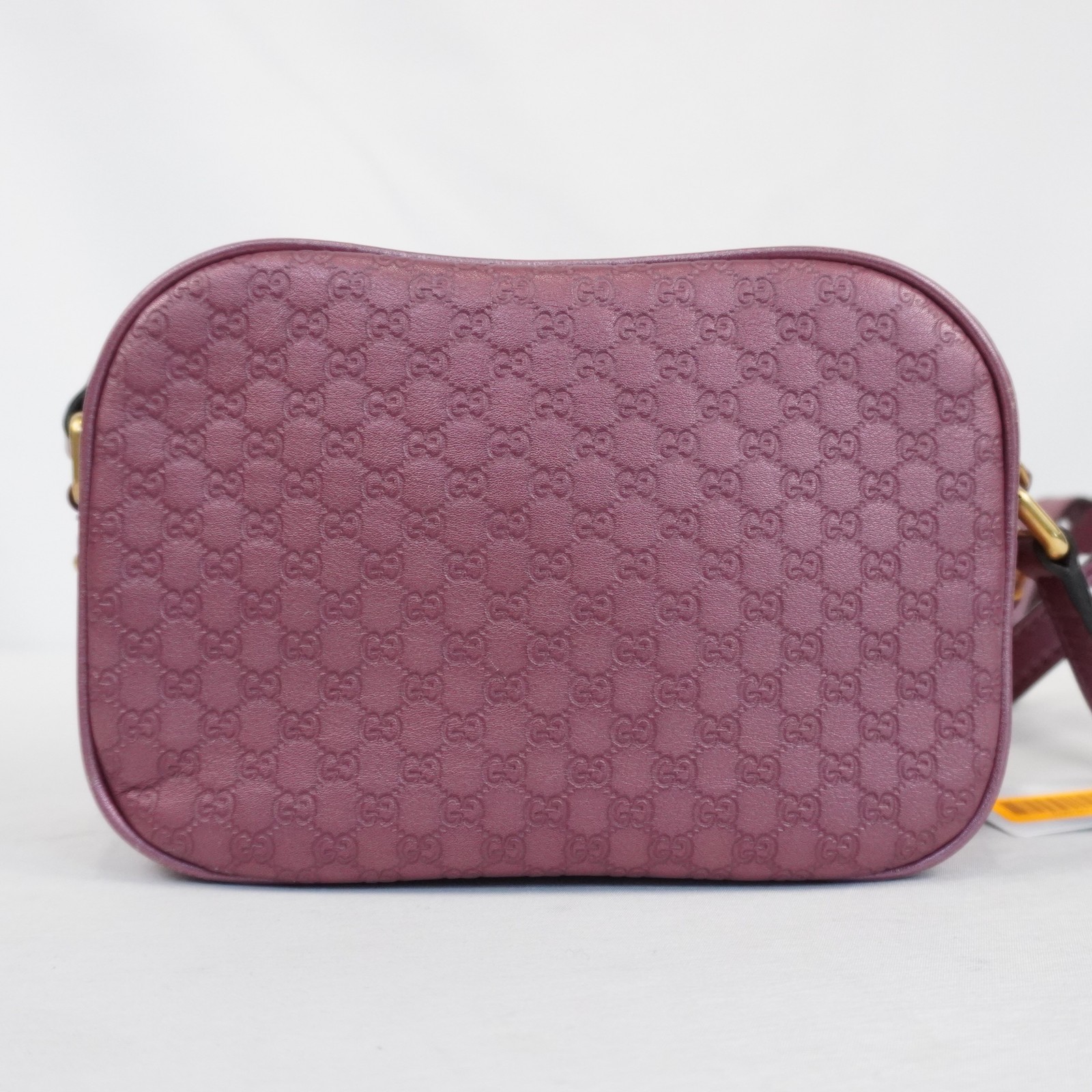 Gucci Microguccissima Sunshine Disco Leather Crossbody Bag In Metallic Pink