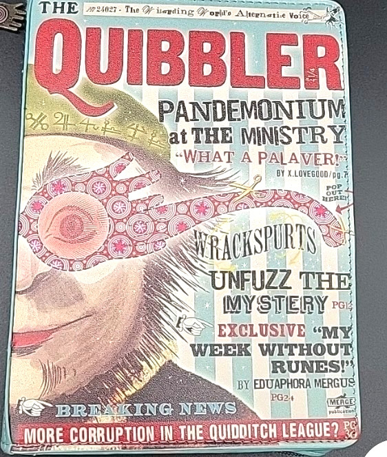 Harry Potter Quibbler Crossbody Bag Luna Lovegood Purse Steampunk Fun