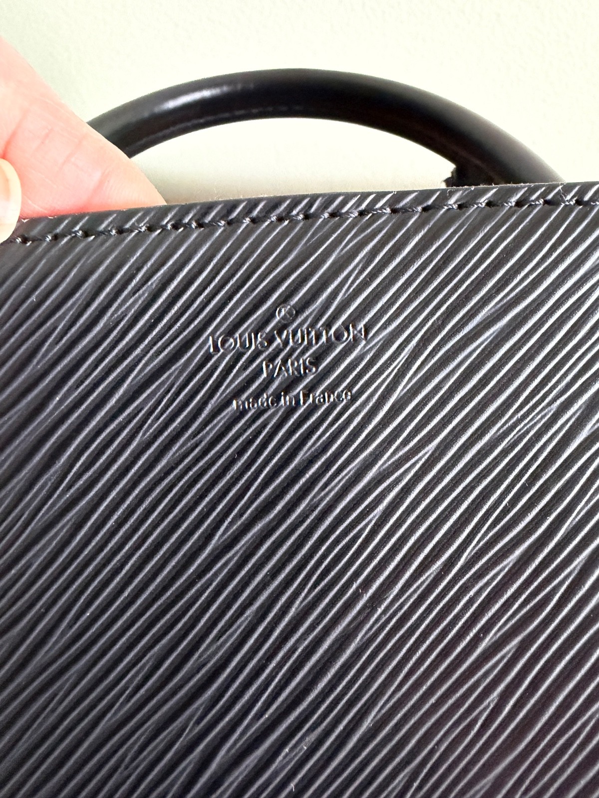 Louis Vuitton Marelle Tote MM Epi Noir PRISTINE CONDITION. SOLD OUT!!