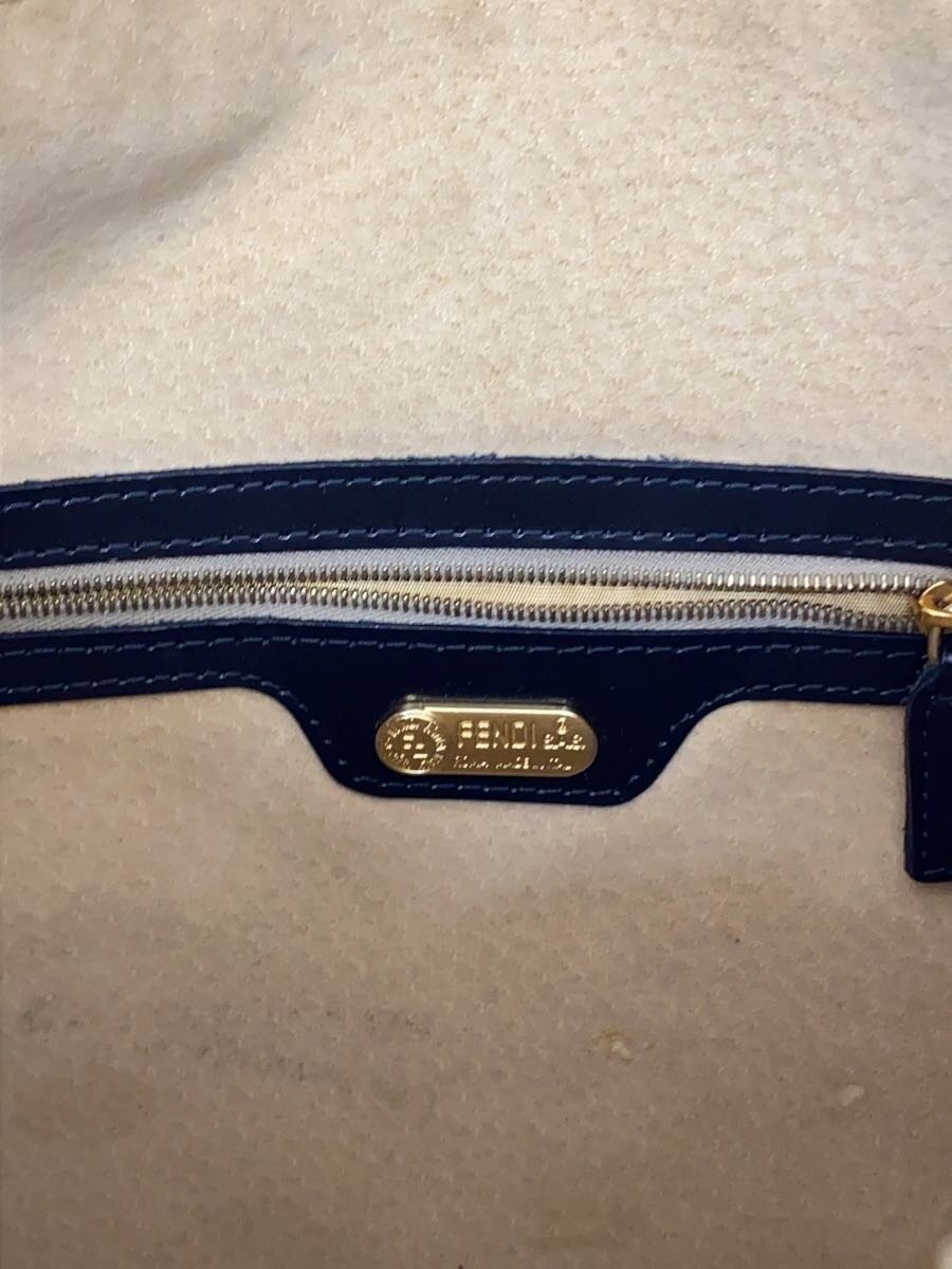 FENDI Zucca One Shoulder Shoulder Bag Canvas Black