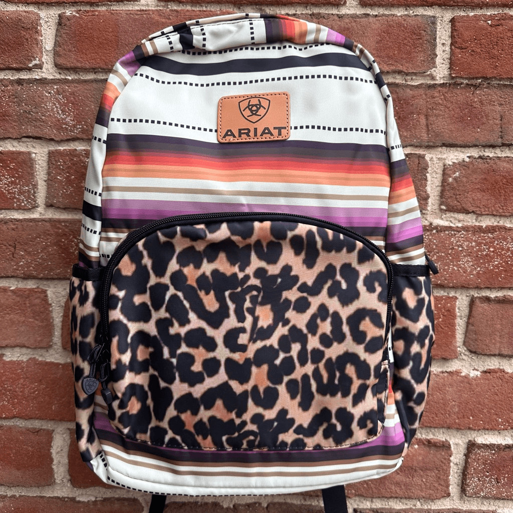 Ariat Serape Cheetah Backpack Multicolor Western Bag NWOT