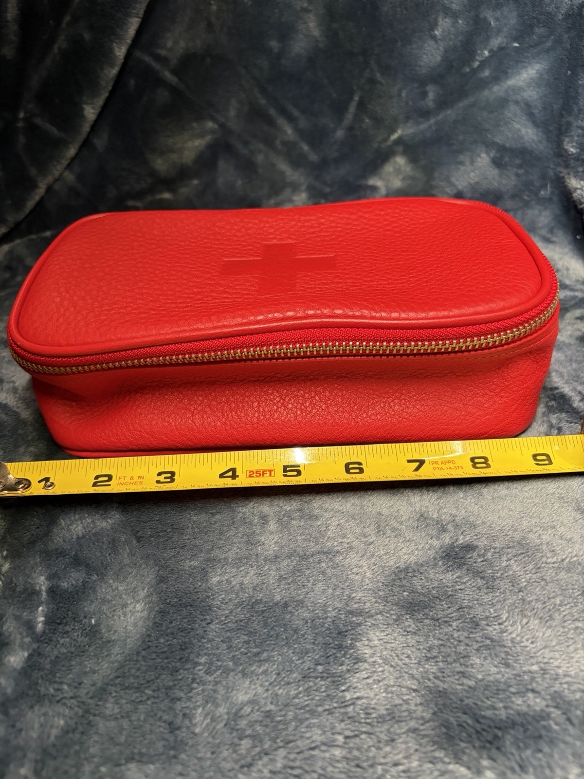 Red Leatherology Travel Bag