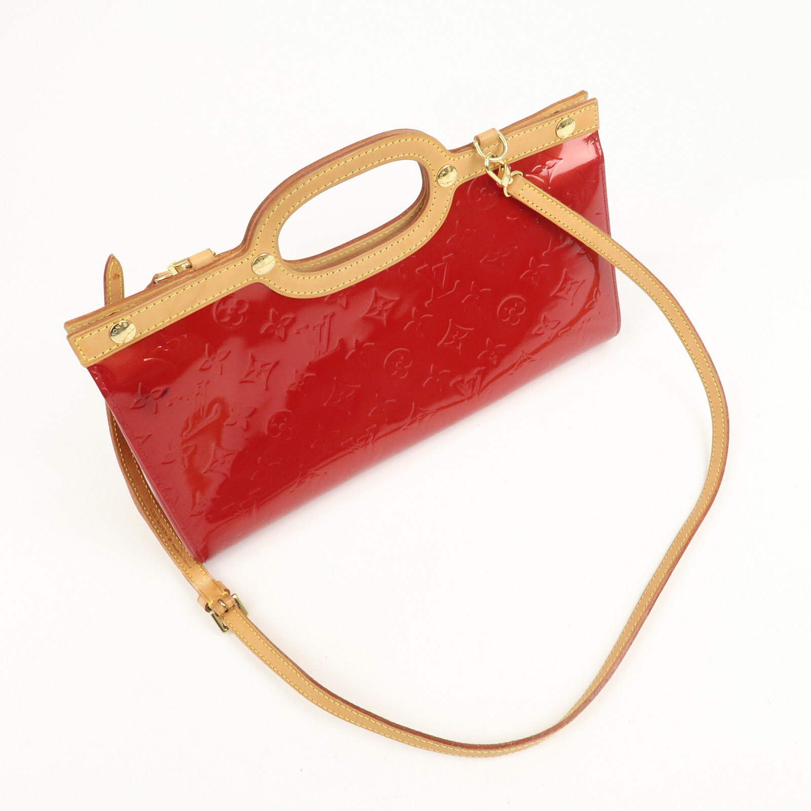 Louis Vuitton Monogram Vernis Roxbury Drive Shoulder Bag M91987 Auth Used