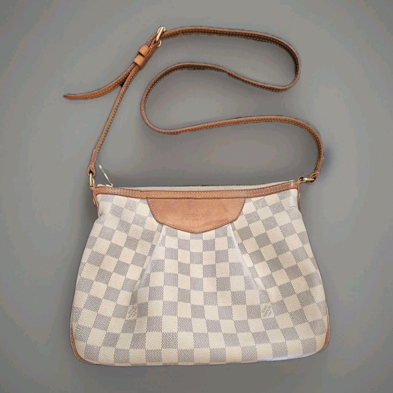 Louis Vuitton Siracusa Shoulder Bag PM Leather Wt