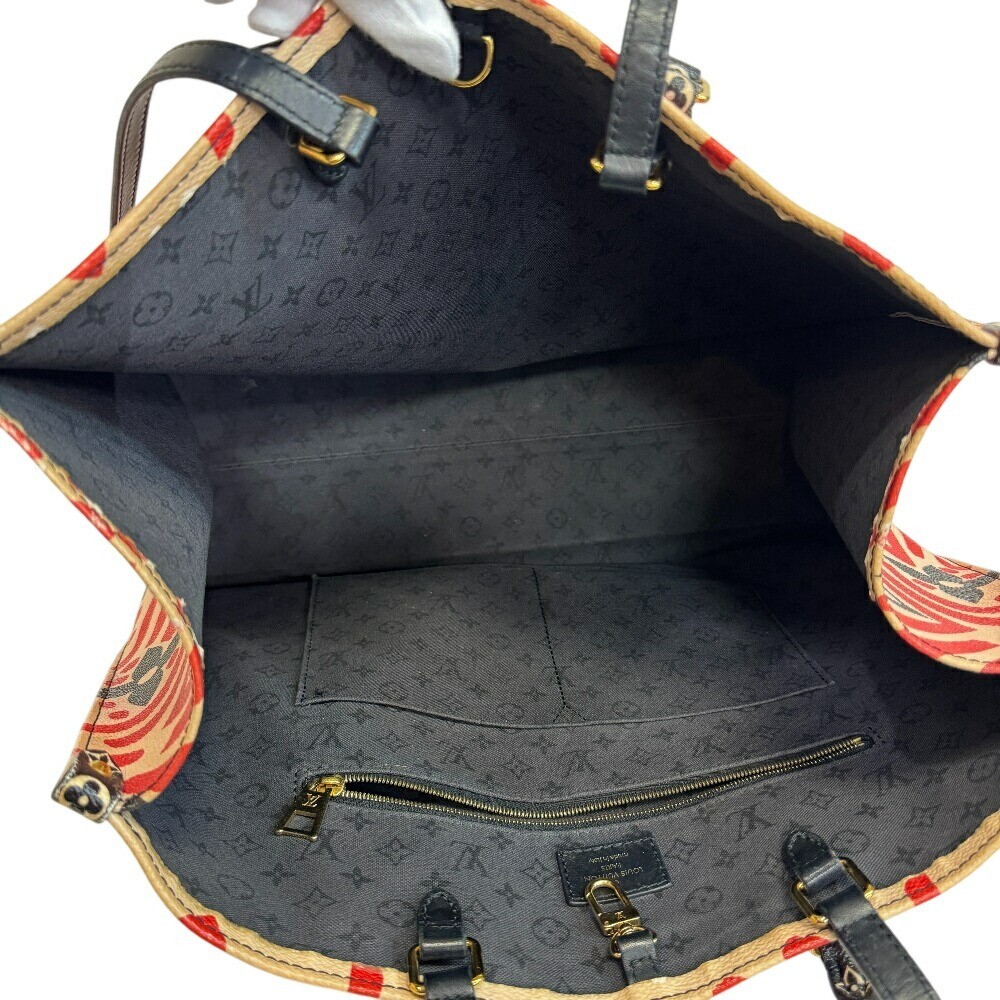 Louis Vuitton OnTheGo GM LV Crafty Giant Monogram Canvas Creme Rouge M45358