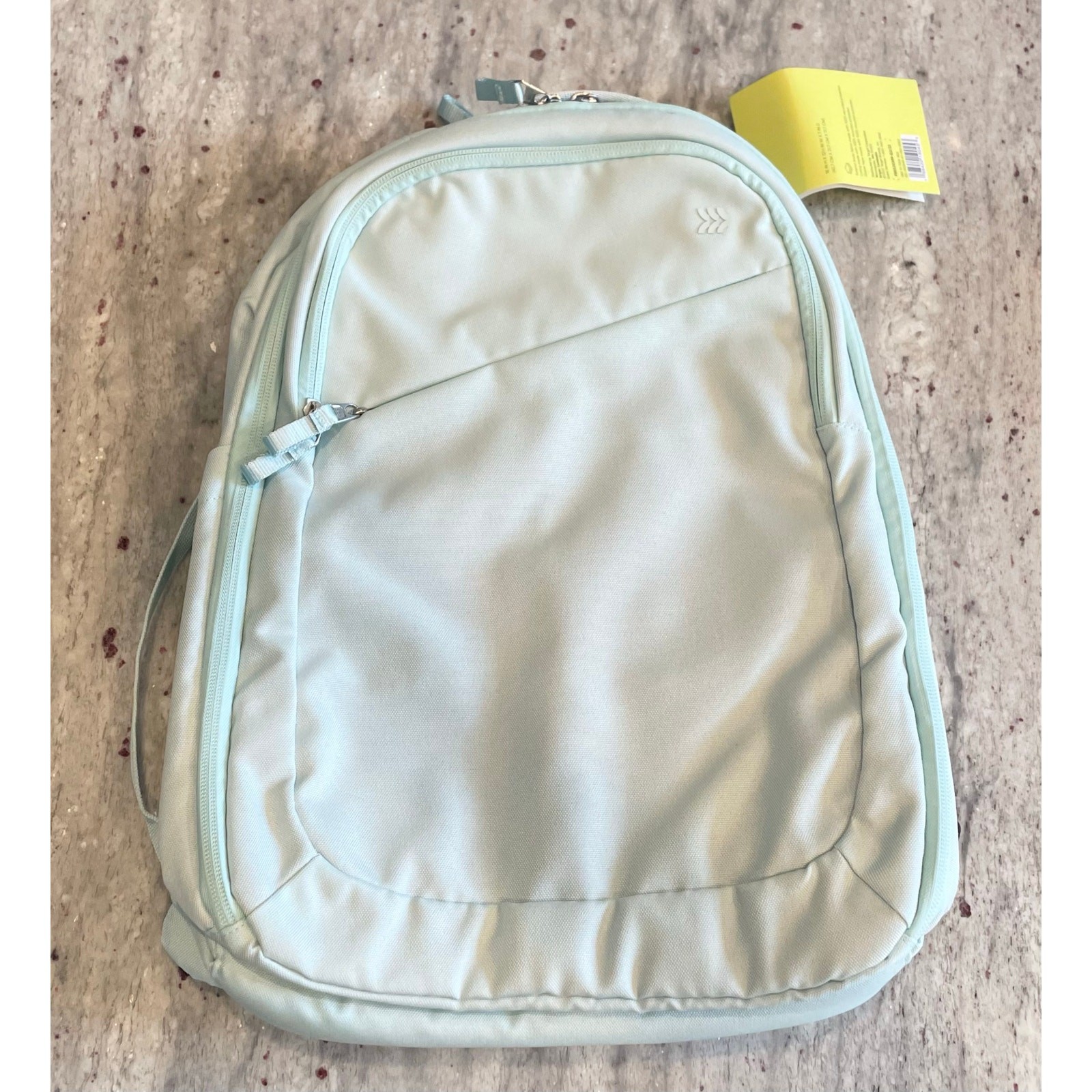 NWT All in Motion Mint Travel Backpack Water Resistant with Trolley Sleeve