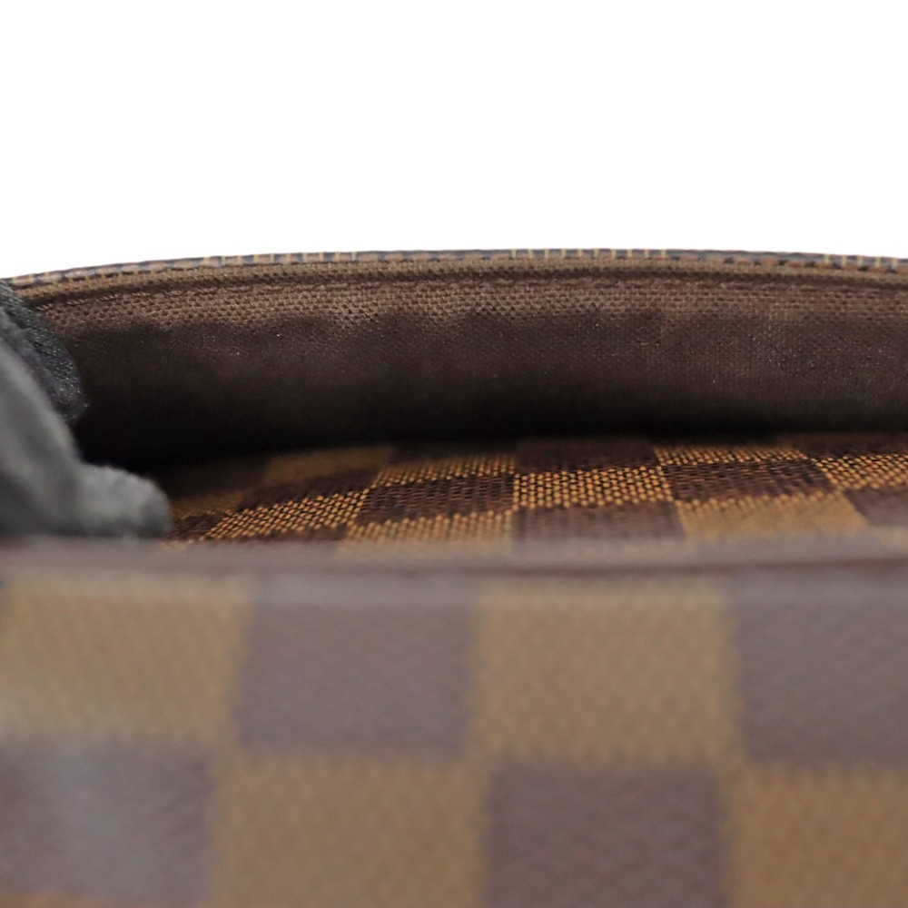Louis Vuitton PM N41442 Canvas Brown Shoulder Bag Women’s #KNB1011