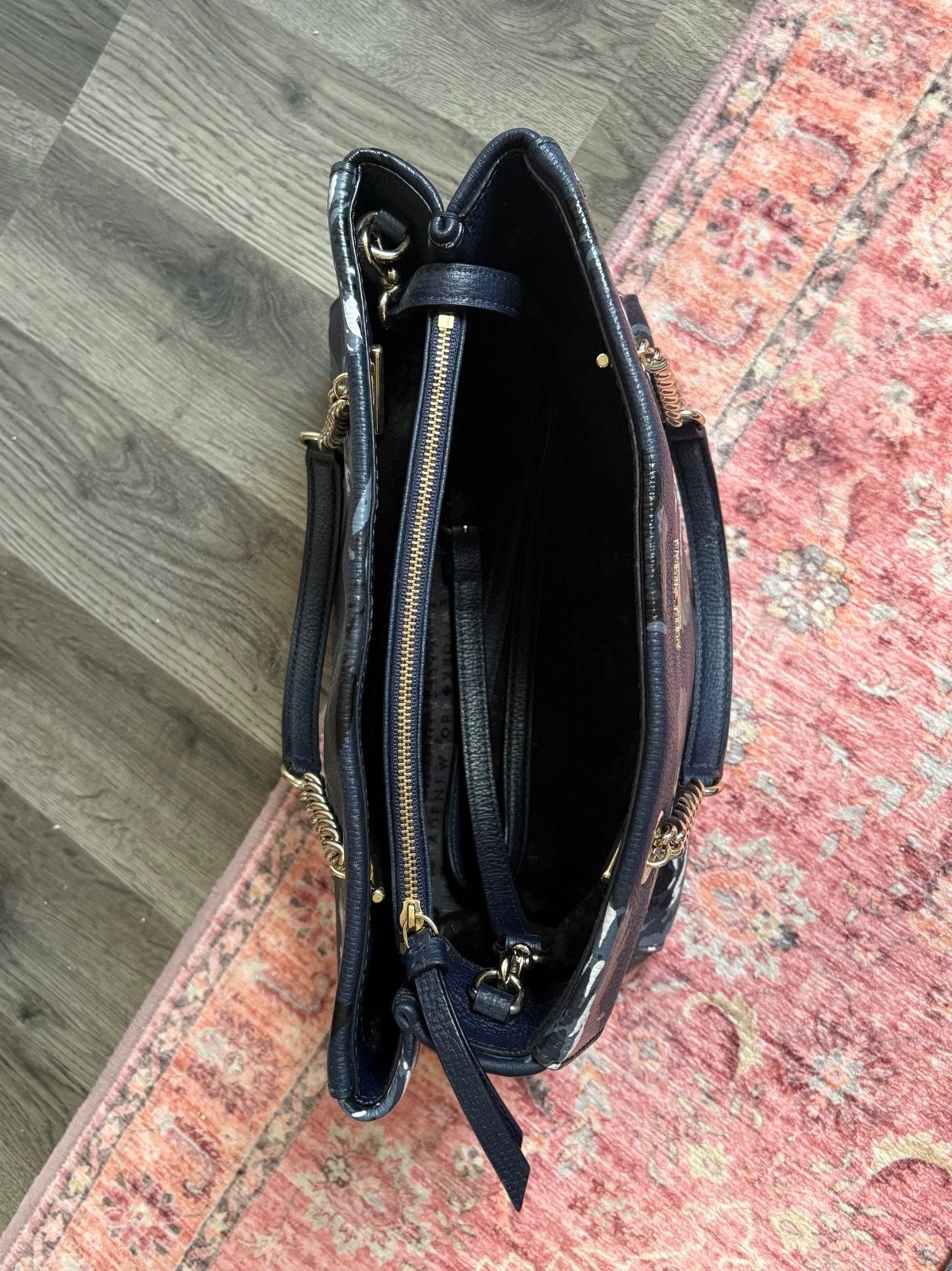 Kate Spade | Briar Lane Night Rose Floral | Leather Shoulder Crossbody Bag