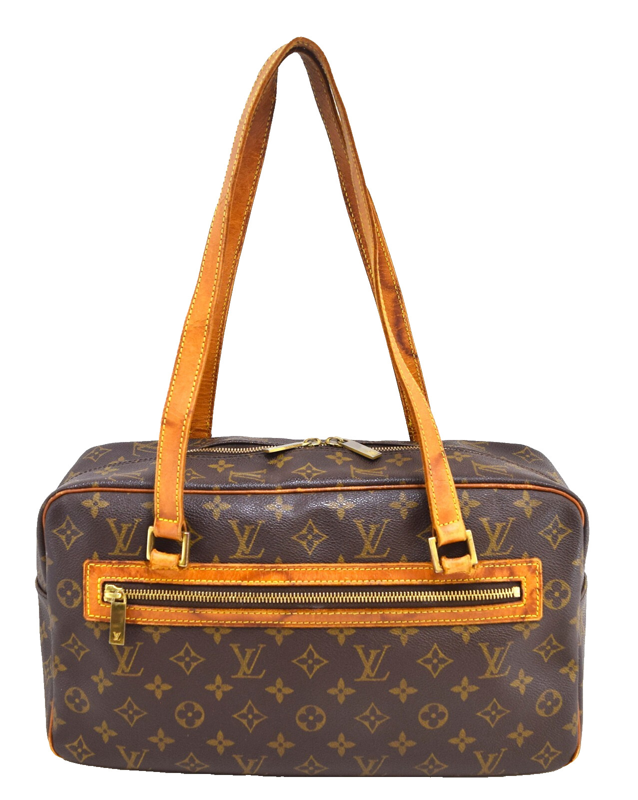 Auth Louis Vuitton Cite GM Shoulder Bag Monogram Canvas M51181 LV 51489