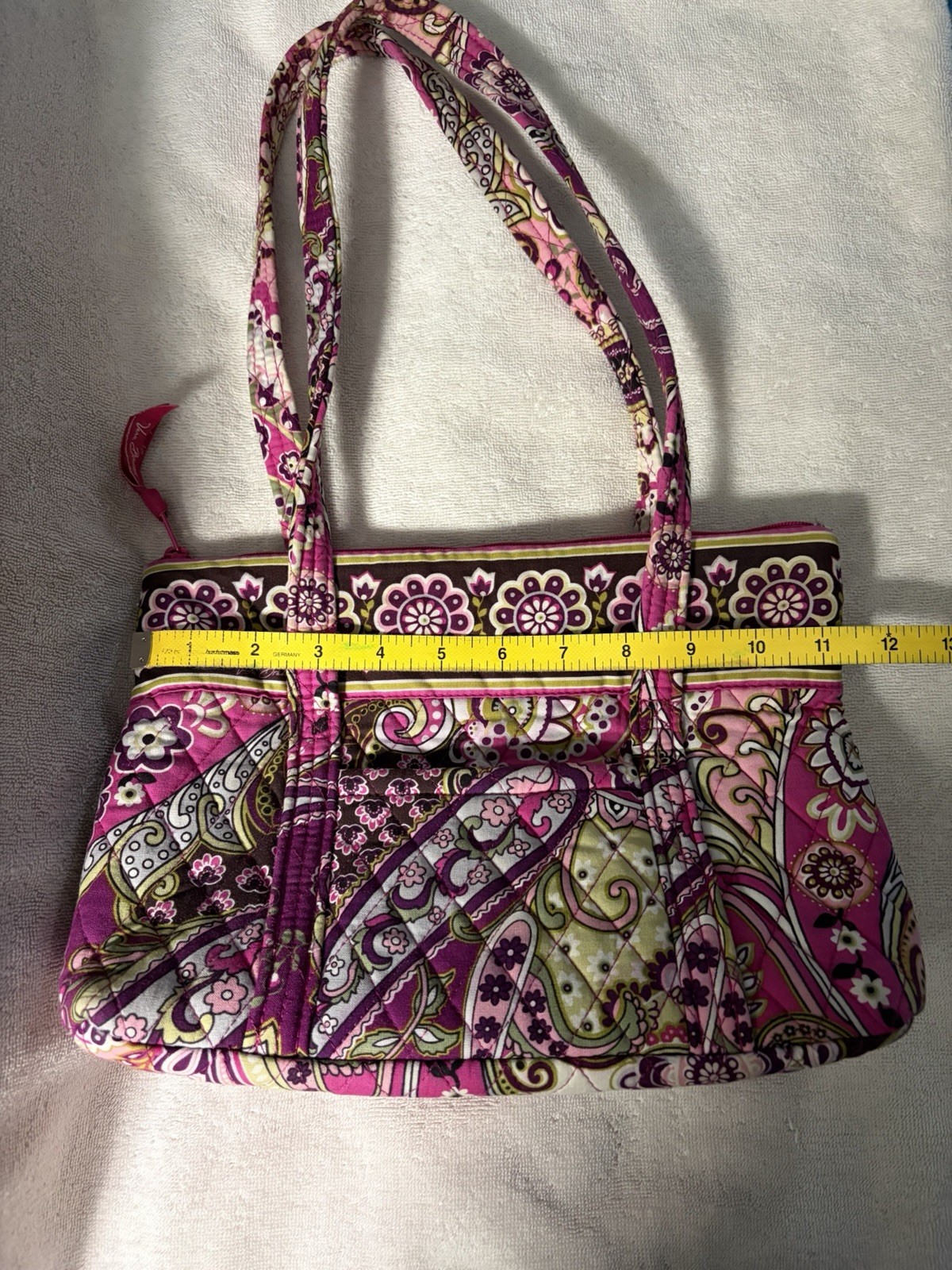 Vera Bradley Very Berry Paisley Handbag