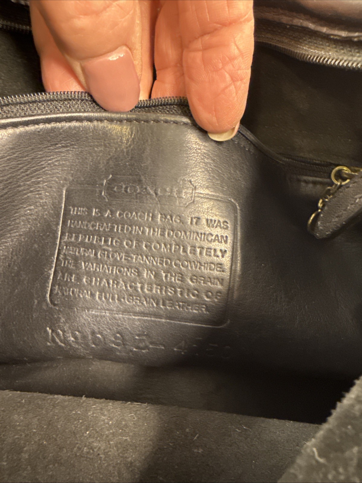 Coach SoHo Fletcher Black Leather Flap Crossbody Dominican Republic 4150