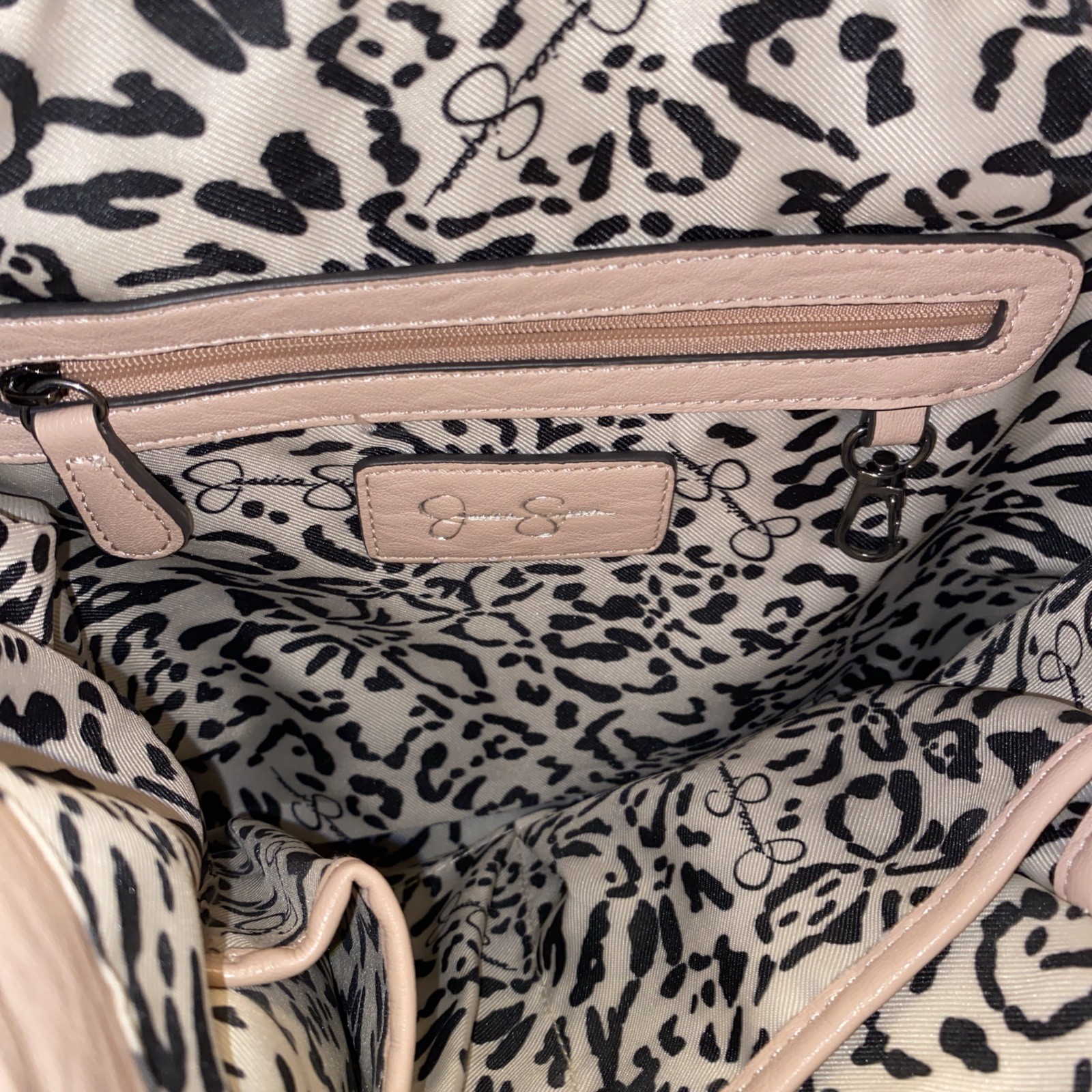 JESSICA SIMPSON CAMILE POWDER BLUSH Pink HANDBAG PURSE Crossbody Bucket Bag