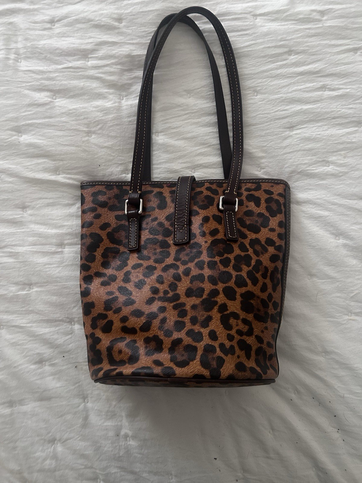 Dooney Bourke Vintage Y2K Cheetah Animal Print Bucket Purse