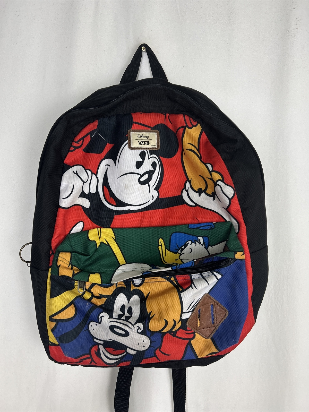 Disney Vans X Mickey & Friends Bag Backpack Rucksack Donald Duck Goofy Pluto