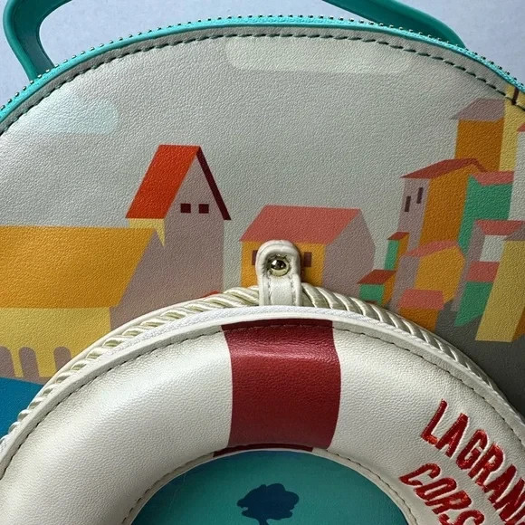 Danielle Nicole Disney Pixar Luca Porto Rosso Lifesaver Mini Backpack -Exclusive