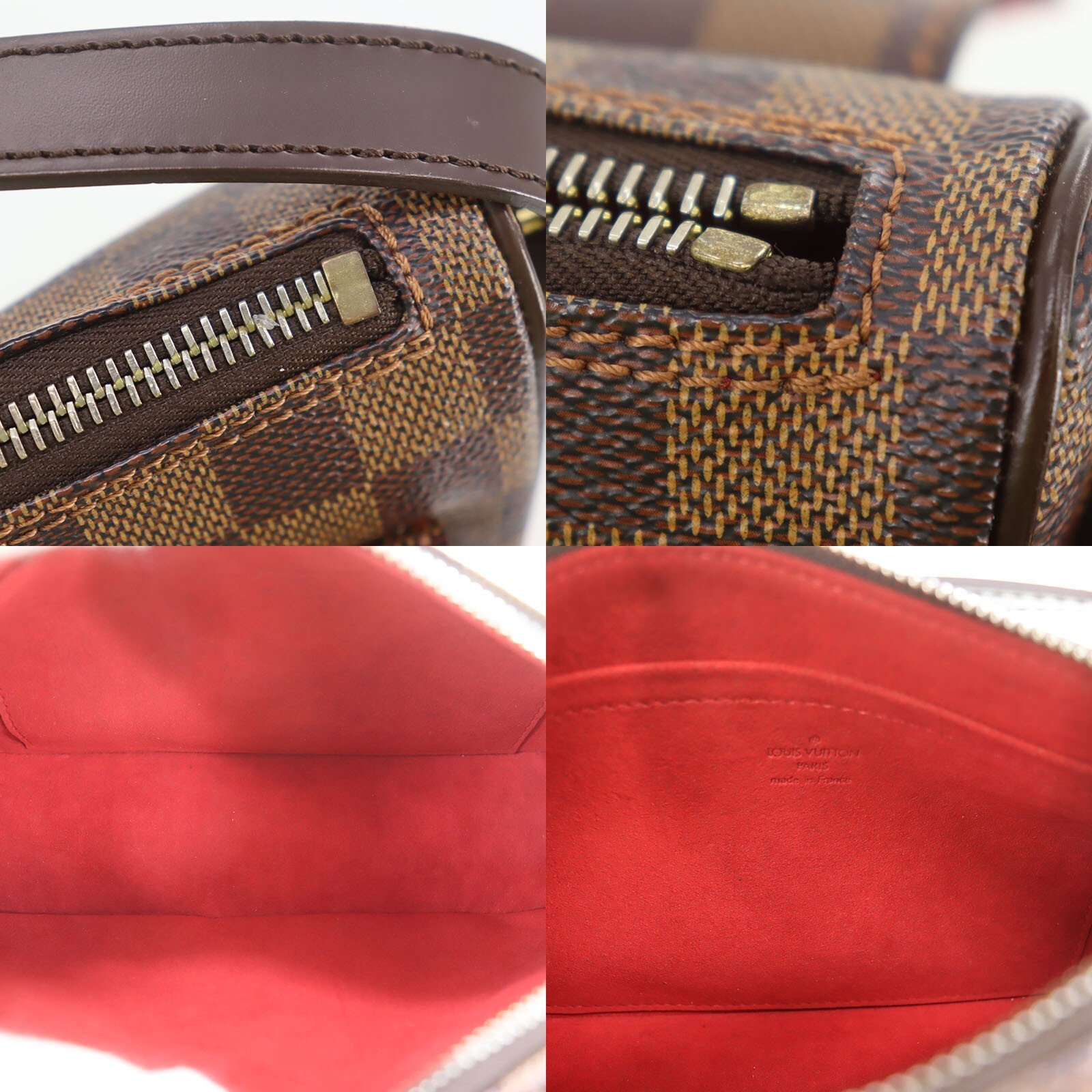LOUIS VUITTON LV Used Handbag Ravello GM Used Shoulder Damier N60006 Brown #CR40