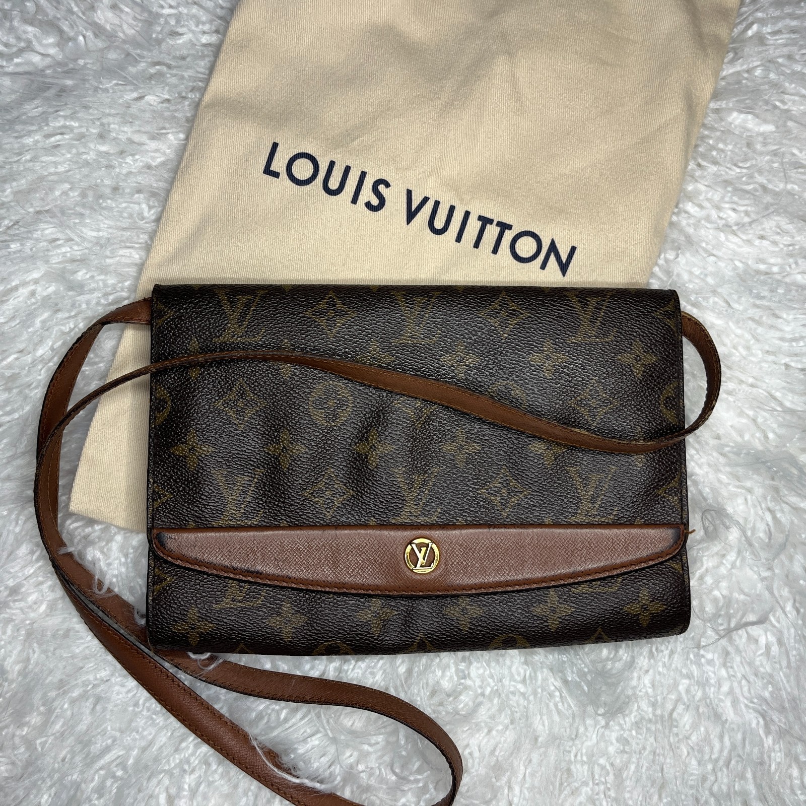 Louis Vuitton Monogram Bordeaux 2Way Bag Shoulder Bag