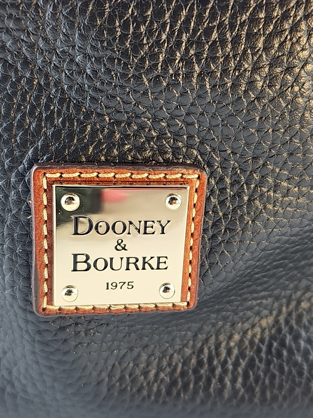 NEW DOONEY & BOURKE WEXFORD TASHA LEATHER DRAWSTRING SHOULDER BAG BLACK