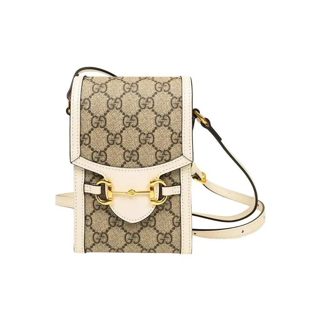 Gucci Horsebit 1955 Phone Bag Cigarette Box Bag Mini Unisex 4.5×1.5×6.6 in