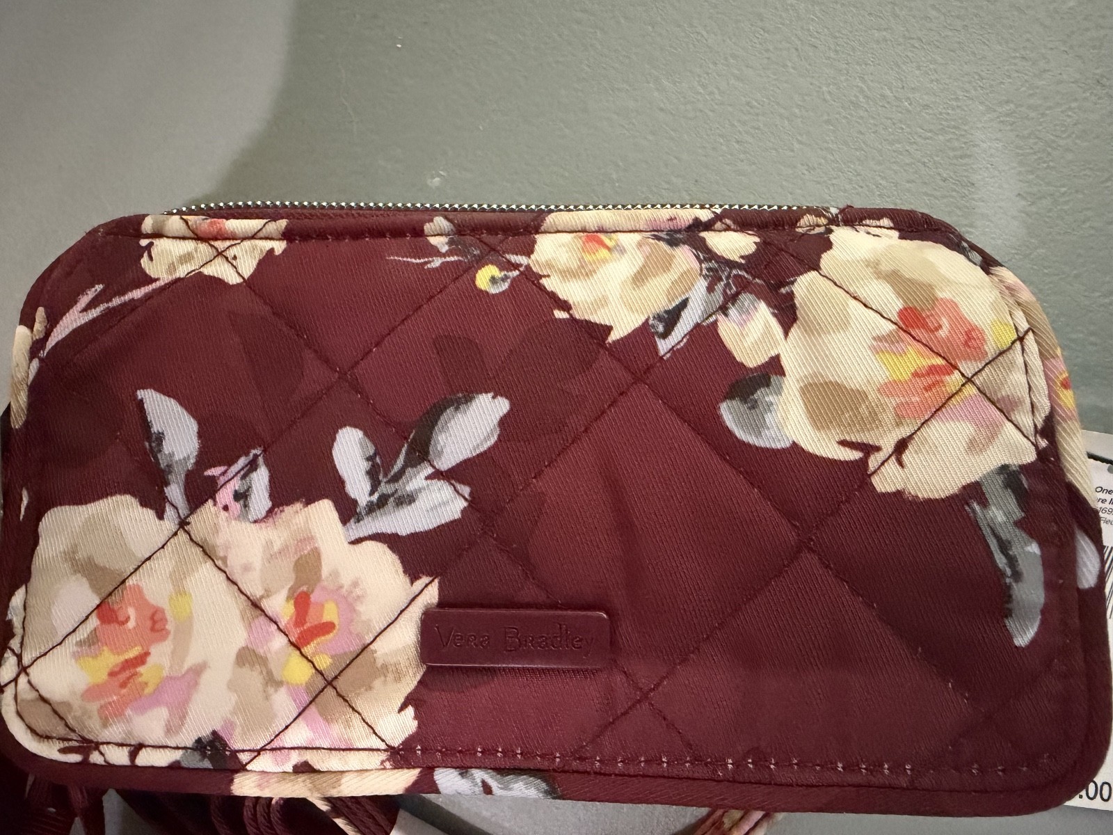 vera bradley blooms and branches all in one crossbody NWT