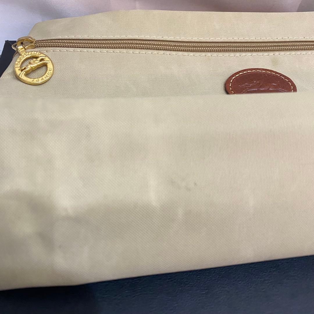 sh3888 LONGCHAMP Longchamp Handbag Beige