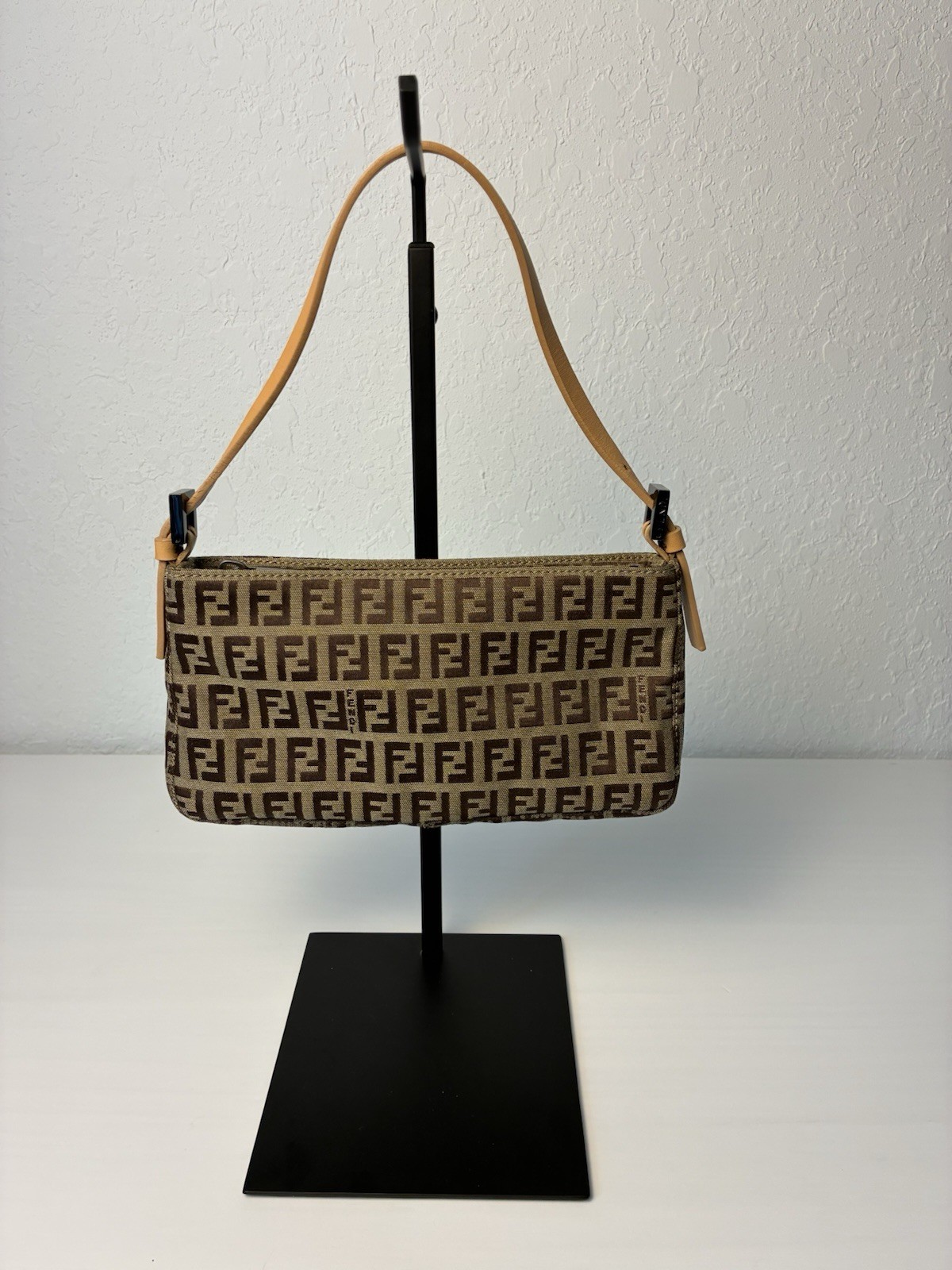 Fendi Zucchino Mini Baguette