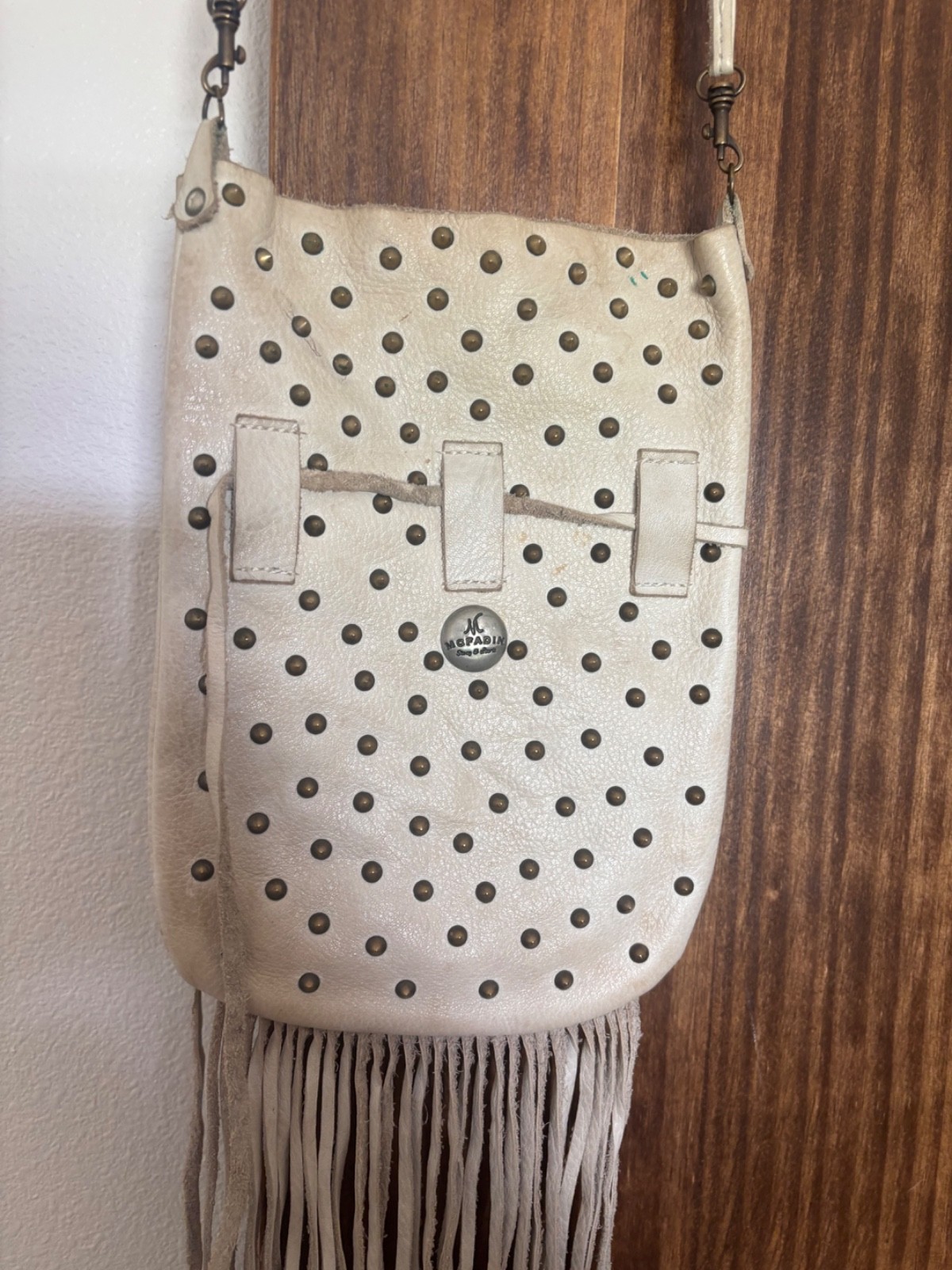 Two Bar West Frigned Crossbody Bag