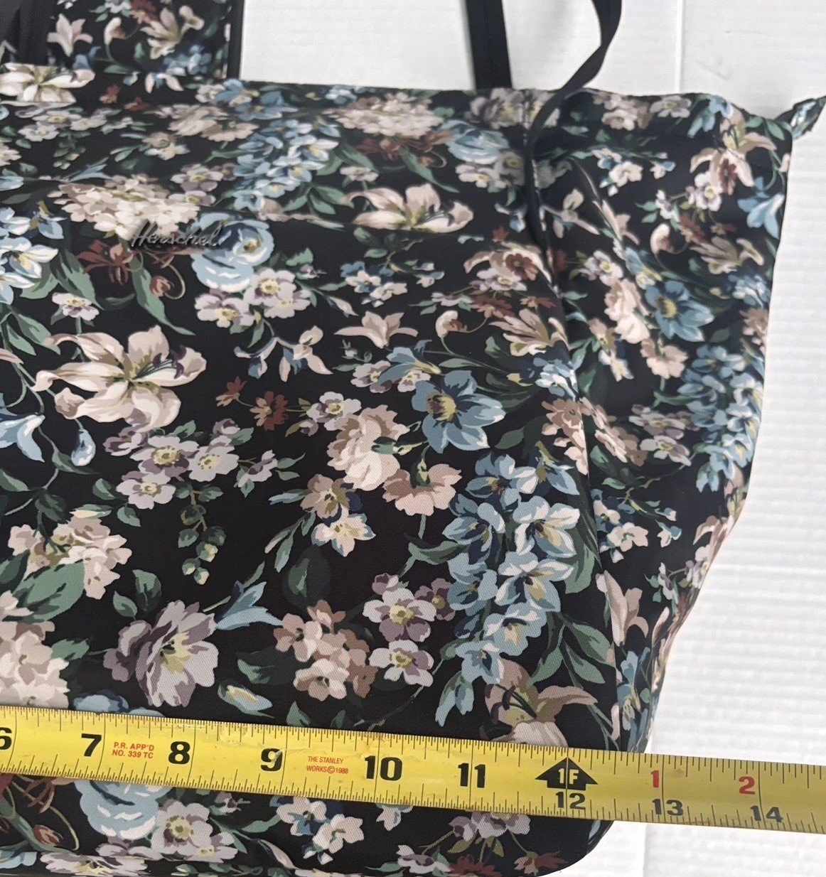 Herschel Joana Tote Bag Liberty Floral Mews Zip Trolley Luggage Pocket & Pouch