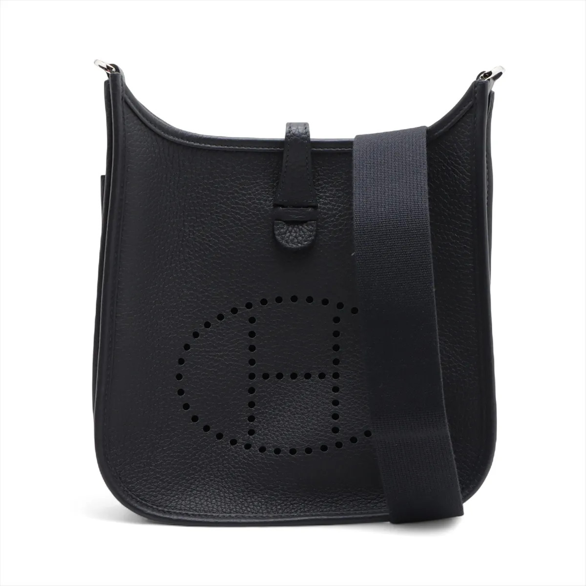 Hermès evelyn 3 23 Taurillon Clemence Blue nuit Silver Metal Fittings K: 2025