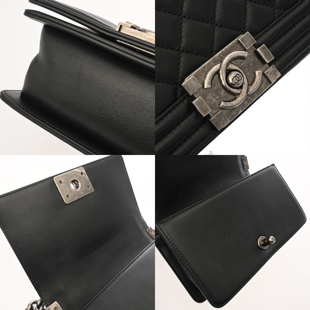 CHANEL ChainShoulder 7.9″ A67085 Boy chanel black Women Shoulder Bag