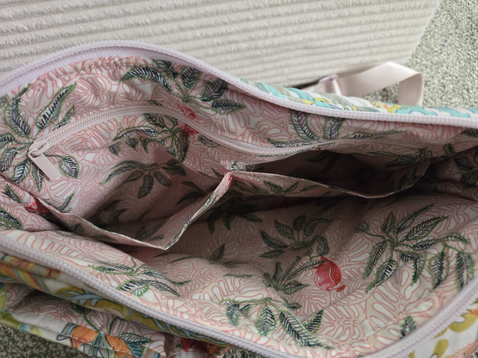 Vera Bradley Rain Forest Canopy Utility Small Crossbody Bag