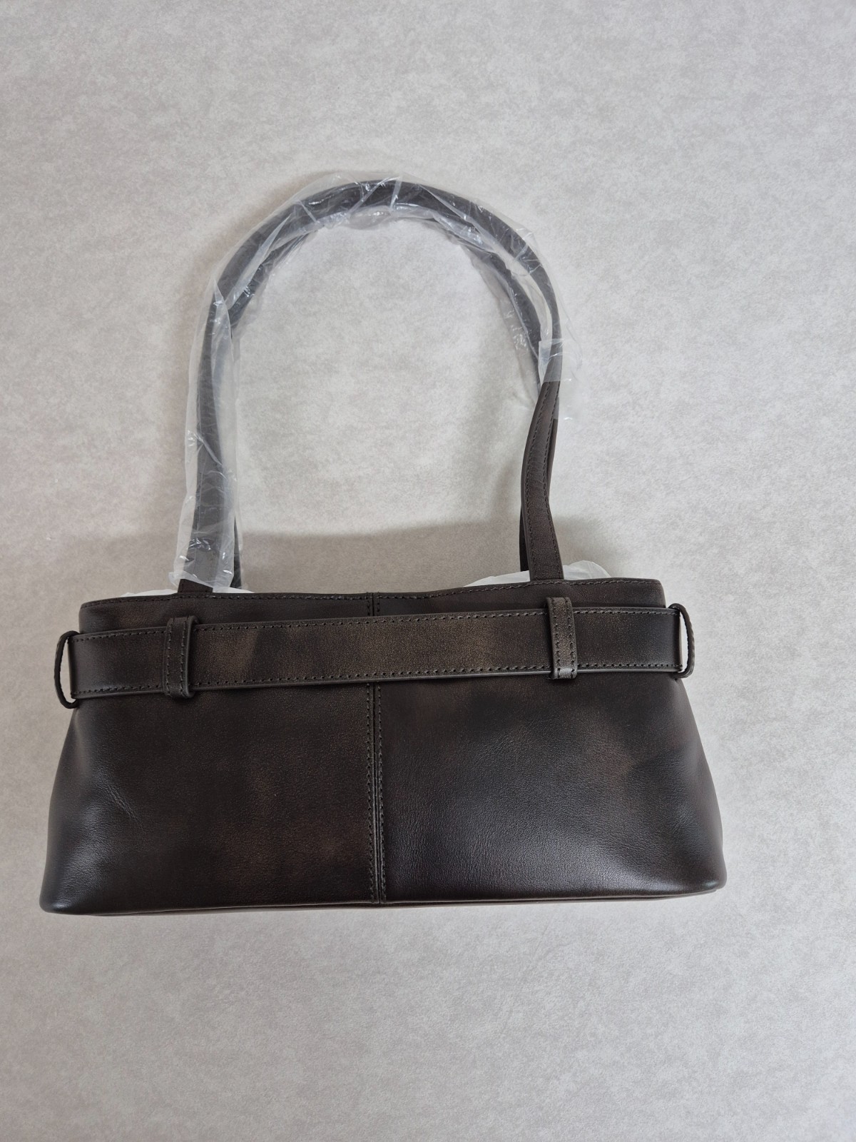 OSOI SHOULDER BROCLE MINI [STAIN BROWN] / OSOI Shoulder Bag / FAST & SAFE