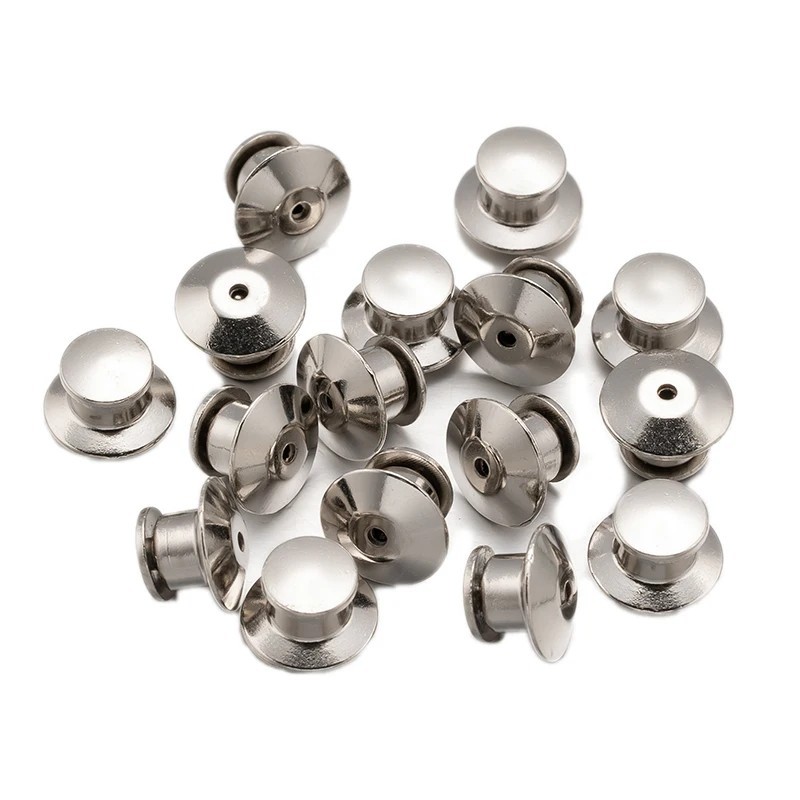 Metal Locking Pin Backs Pin Keepers Clasp Pin Backs Lockung Buckles