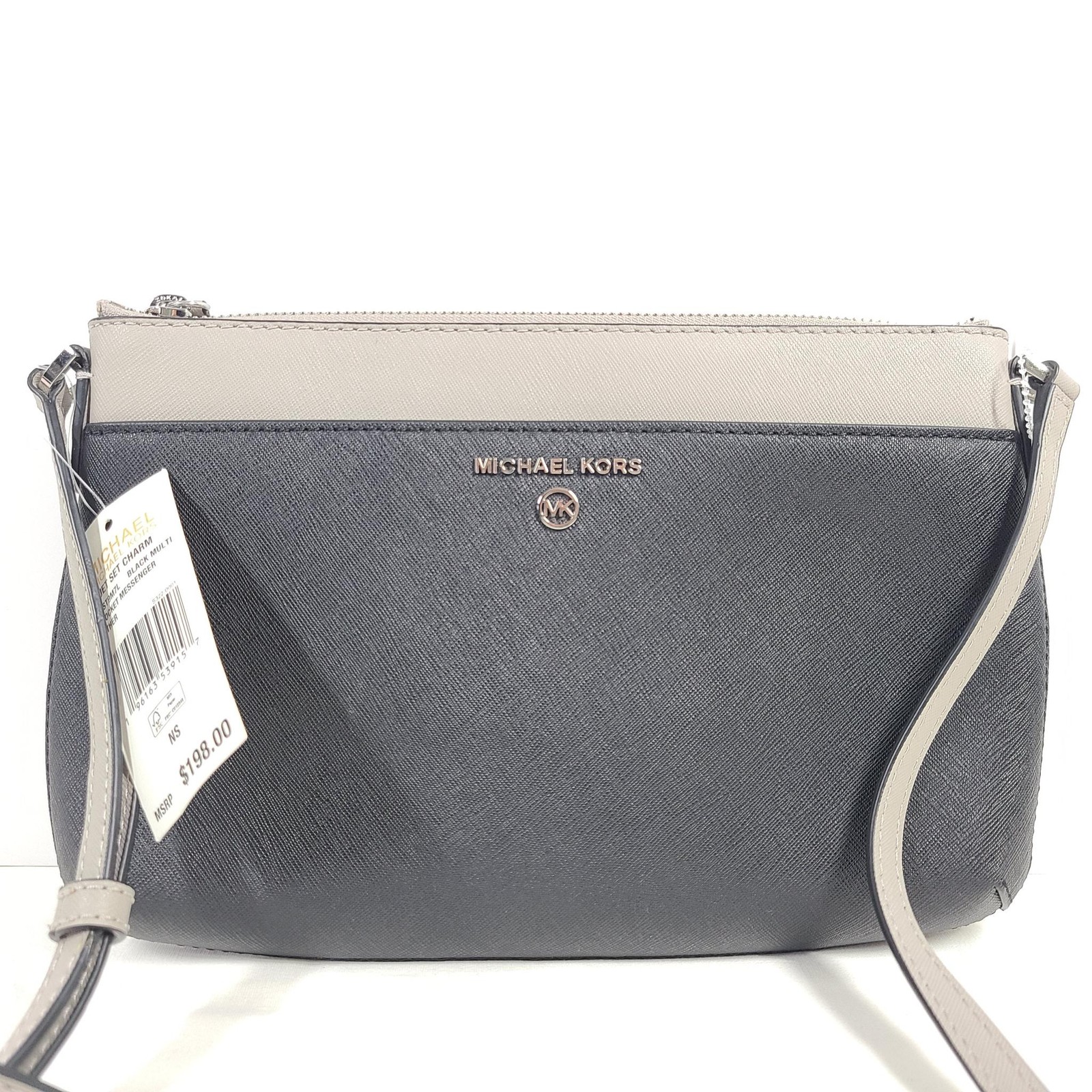 Michael Kors Crossbody Bag AB-2204 Gray Beige Handbag