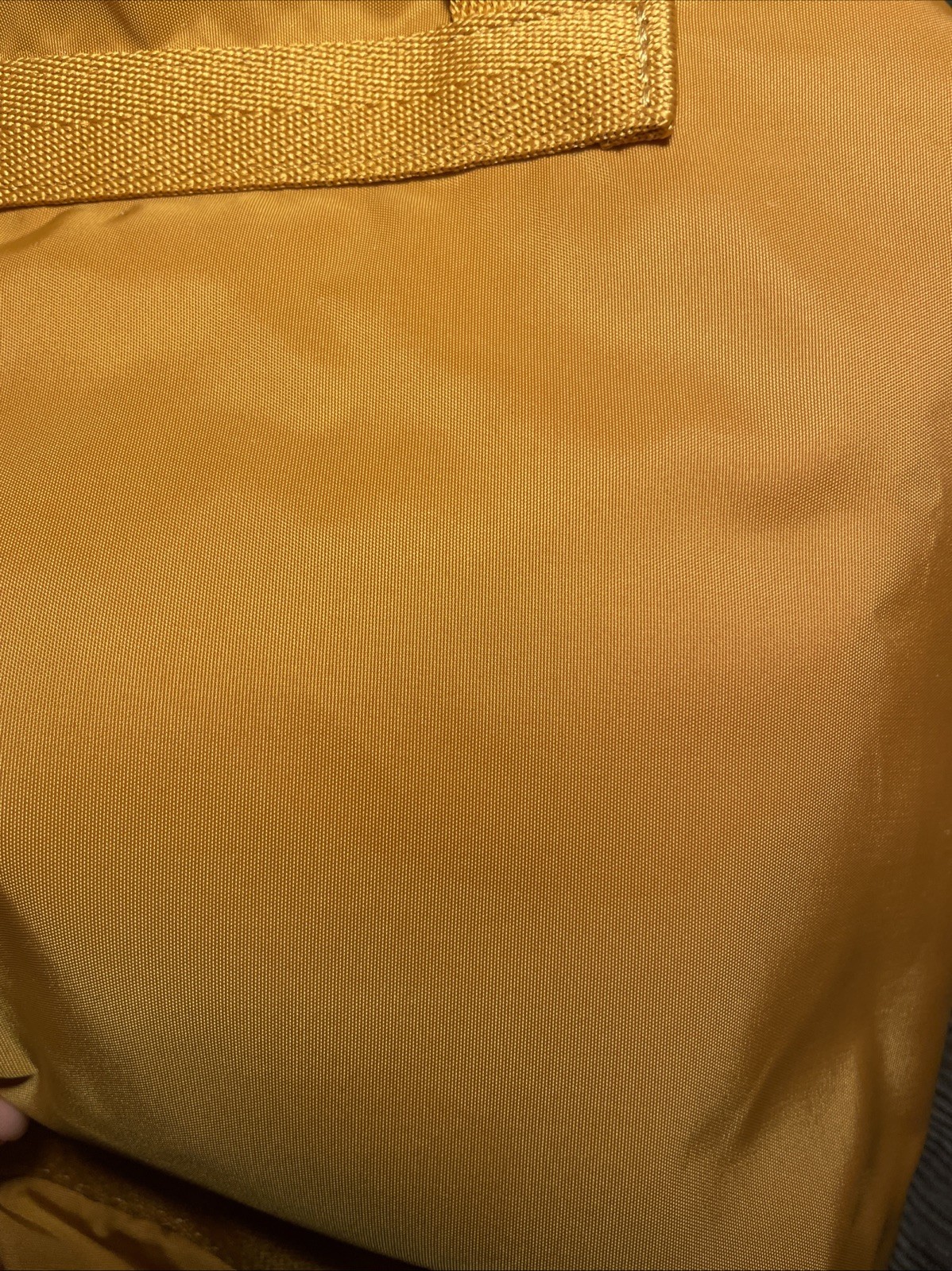 Uniqlo Yellow Drawstring Shoulder Crossbody Adjustable Strap Bag Great Condition