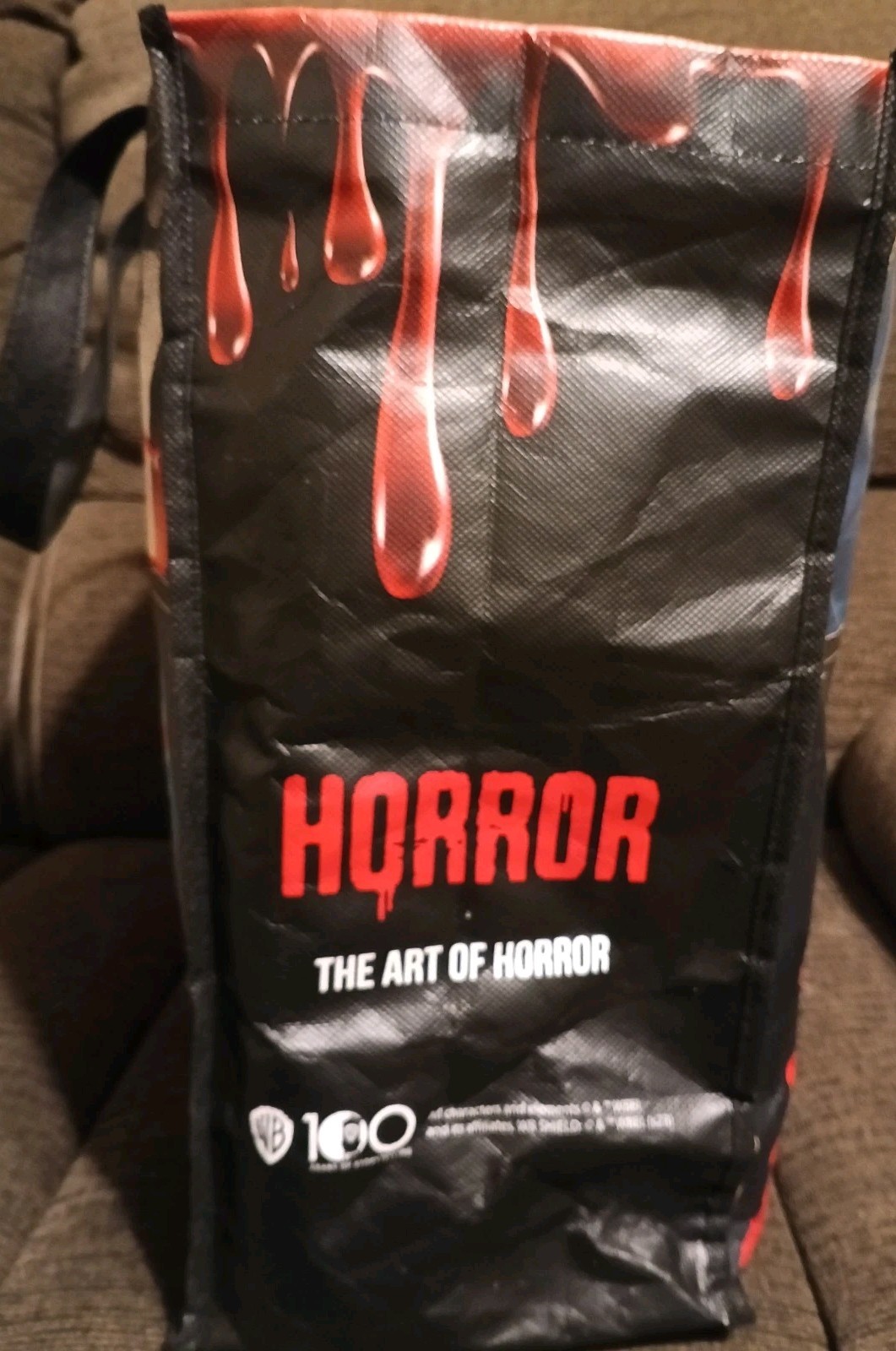 Reuseable Classic Horror Tote/Exorcist, Friday The 13th,Annabell, The Lost Boys