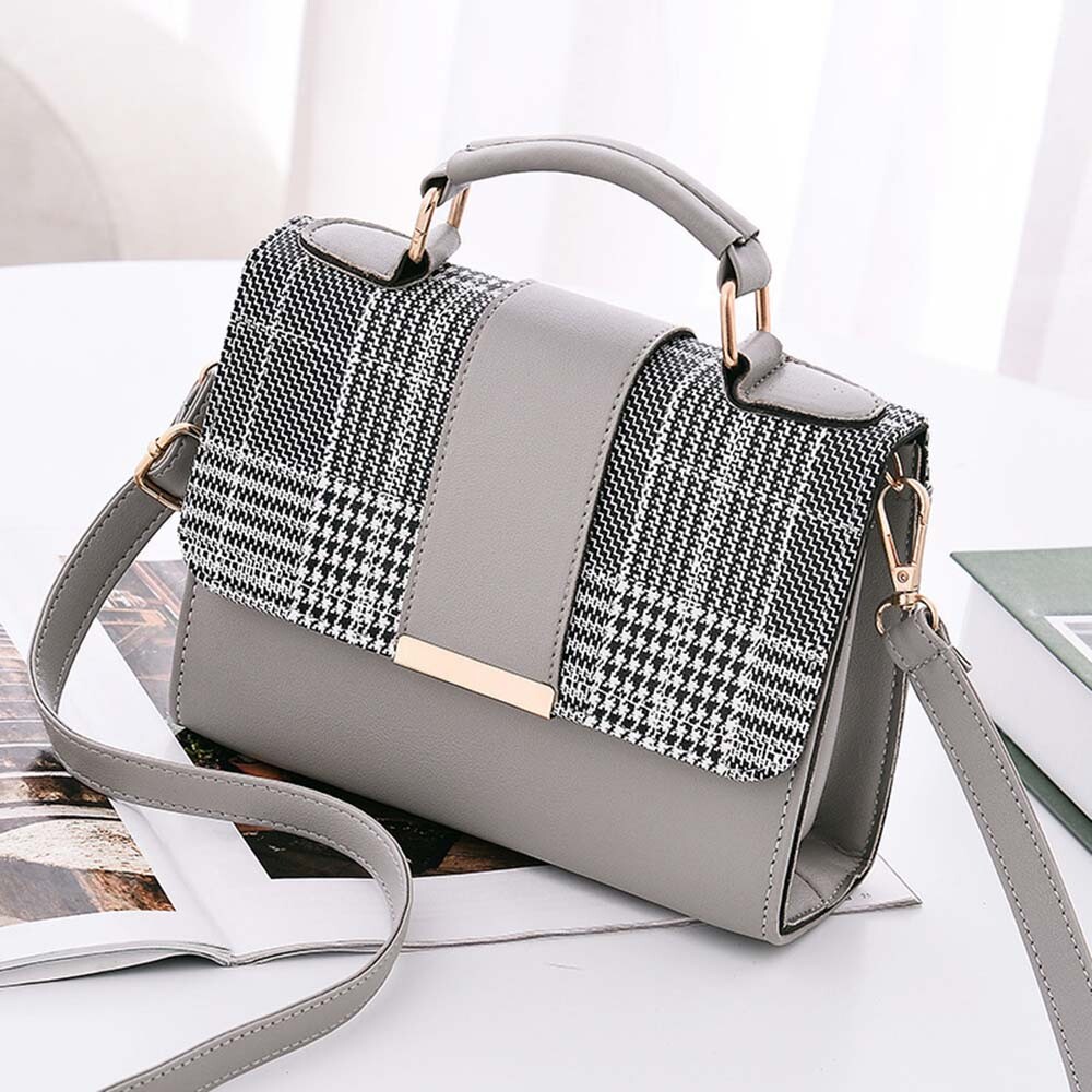 Womens Faux Leather Handbags Shoulder Purse Messenger Satchel Crossbody Tote Bag