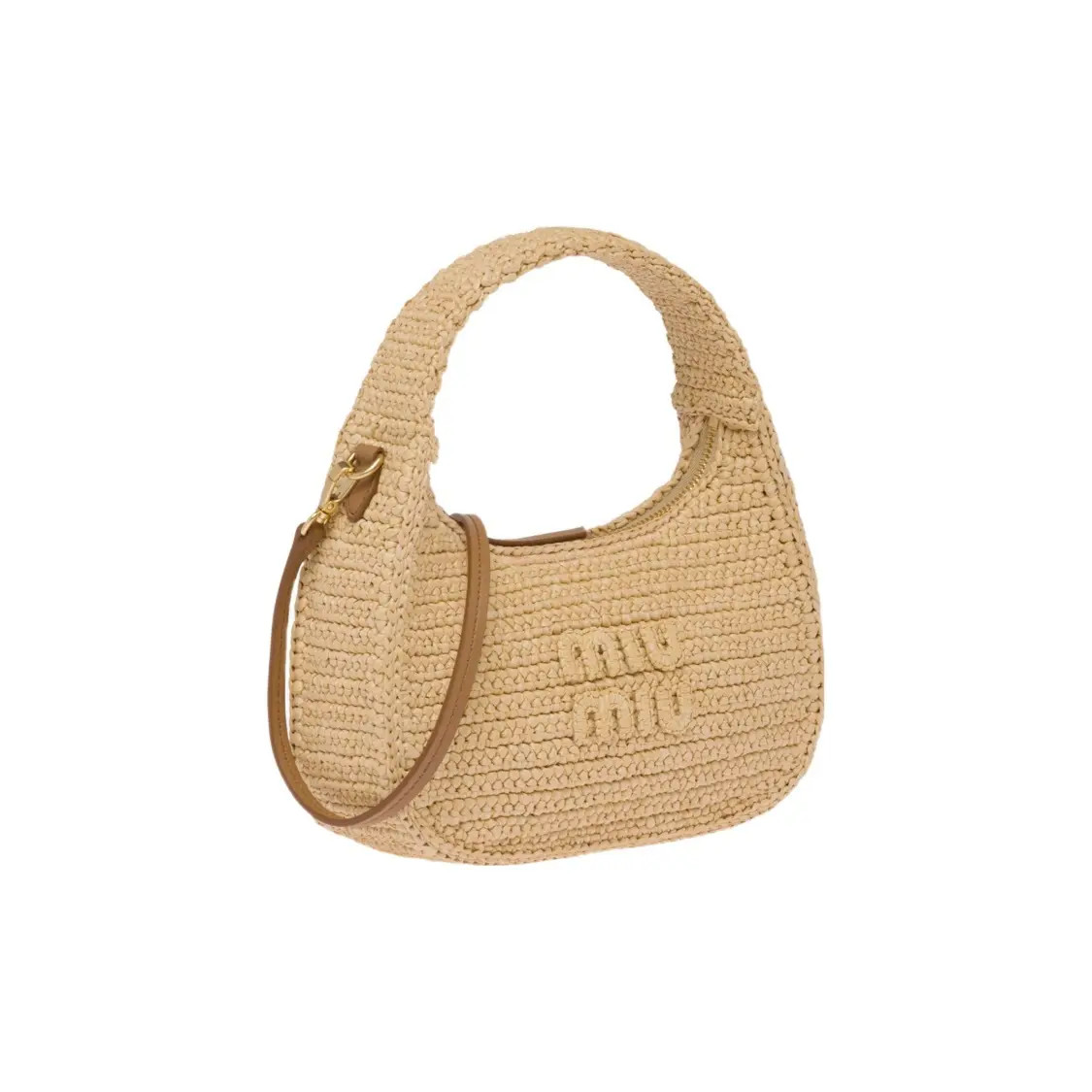 MIU MIU Wander Hobo Bag Armpit Bag Shoulder Bag Regular Women’s 7.8×2.3×6.6 in