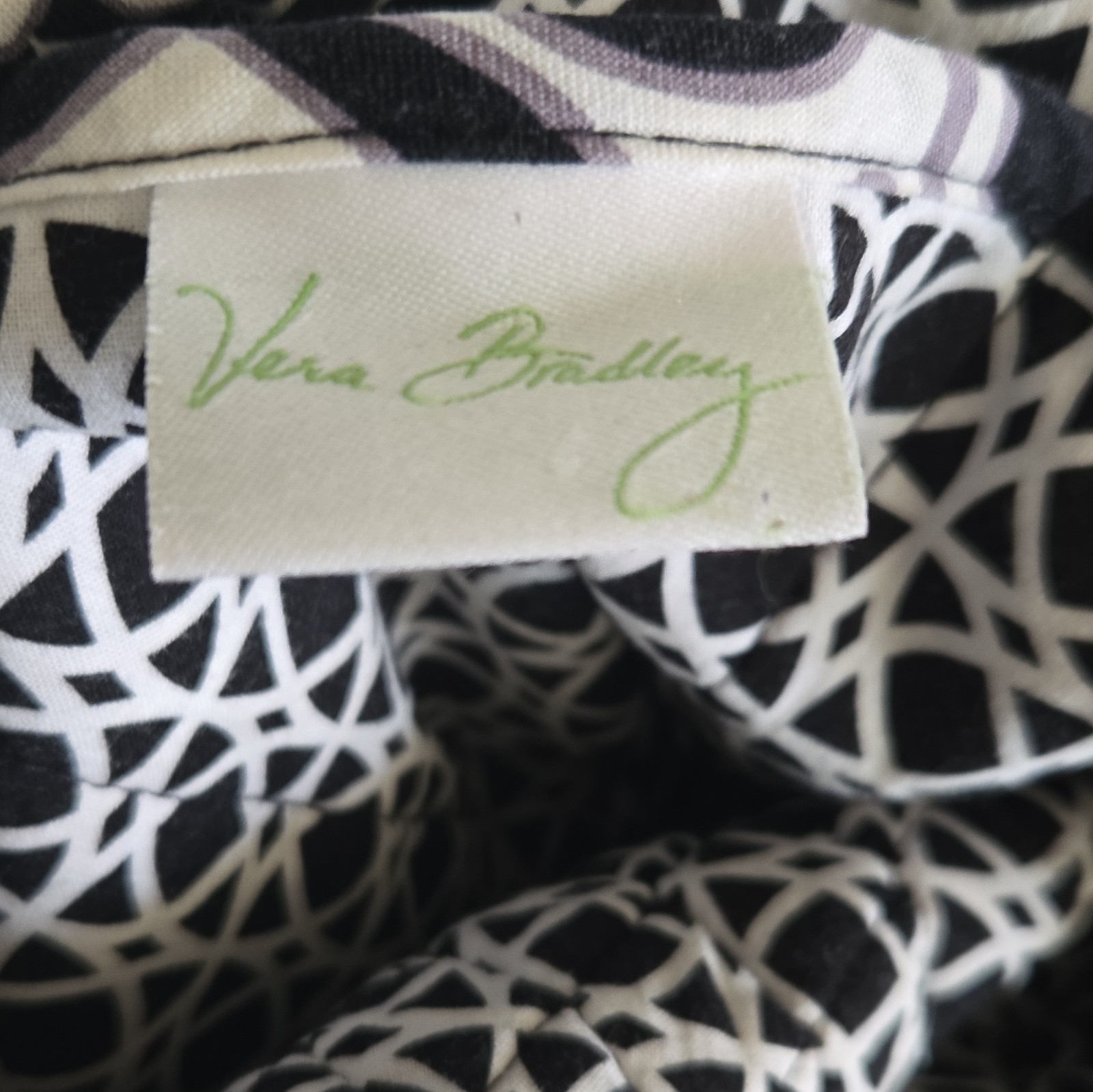Vera Bradley Women’s NIght & Day Floral Quilted Shoulder Bag Toggle Closure