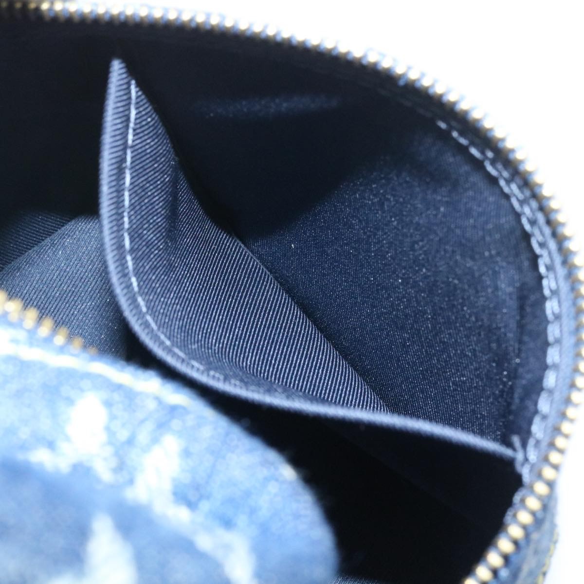 LOUIS VUITTON MonogramDenim drip Japanese cruiser ShoulderBag M45970 Auth 28…