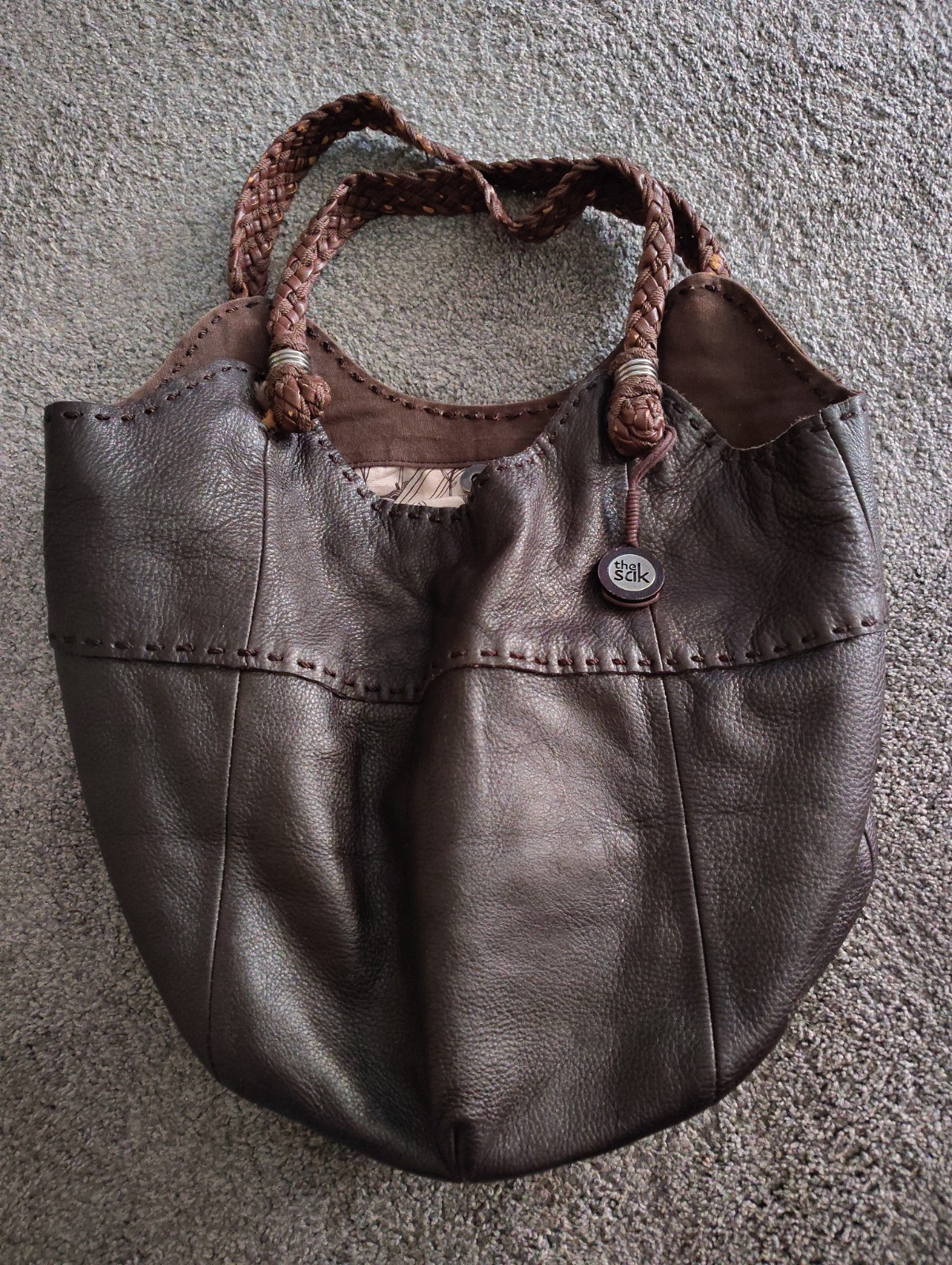 The Sak Women’s Medium Brown Leather Shoulder Handbag